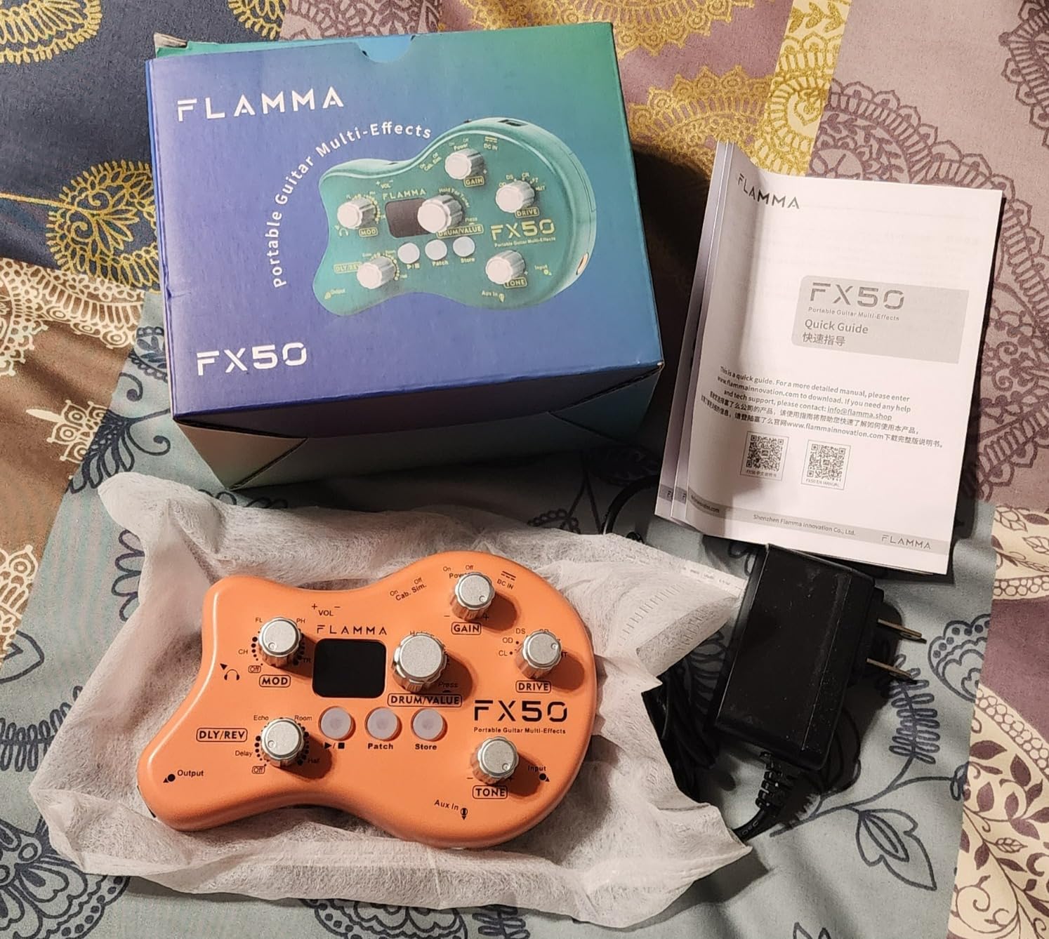 HeadRush Flex Prime - Guitar and Bass Multi Effects Pedal and Amp Modeling Processor with Touchscreen, Looper, Wi-Fi, Bluetooth, IR Loader, USB, Lessons customer photo 2