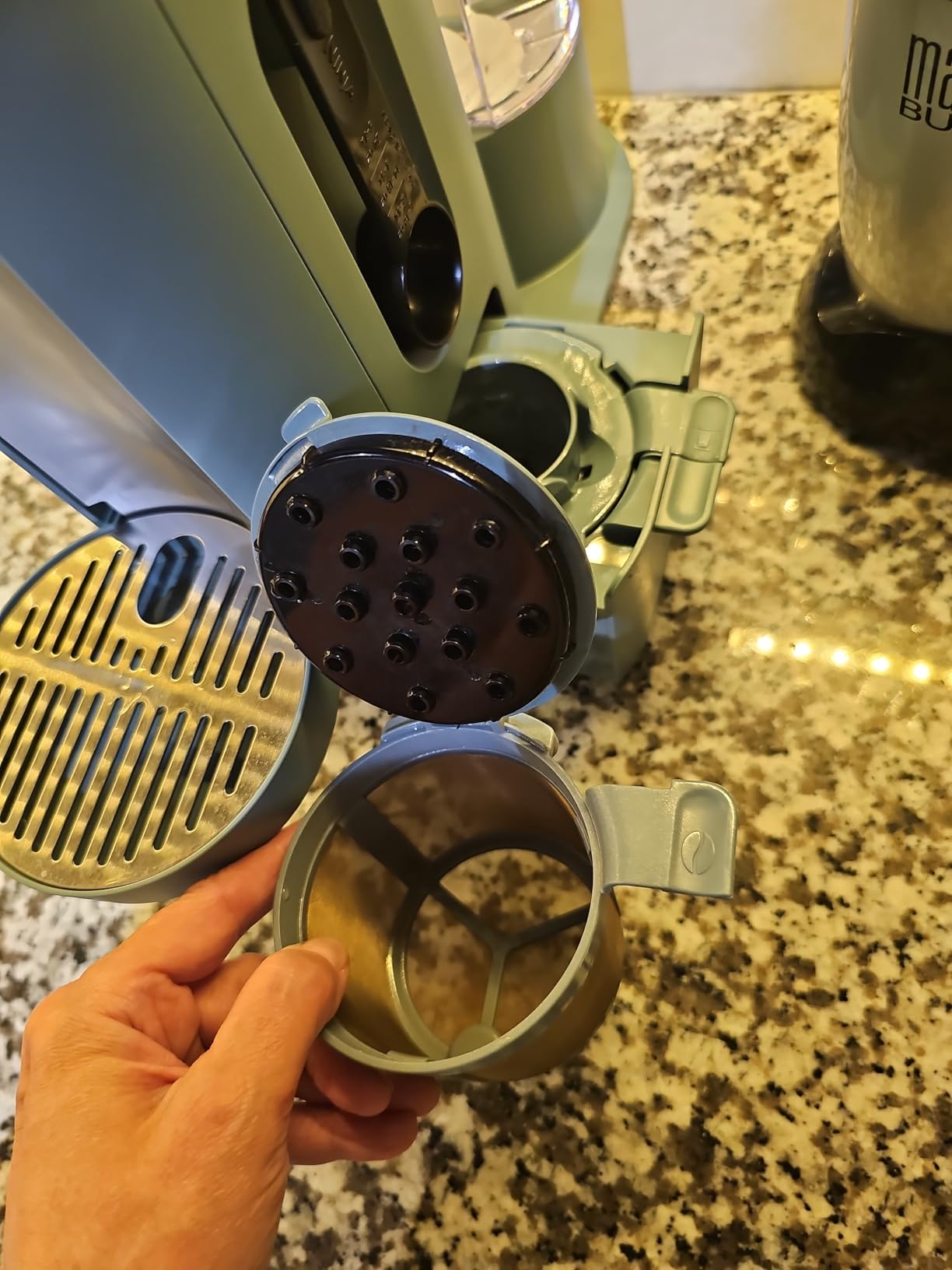 Ninja Pod and Grounds Coffee Maker, K-Cup Compatible, Stone, PB051ST customer photo 1