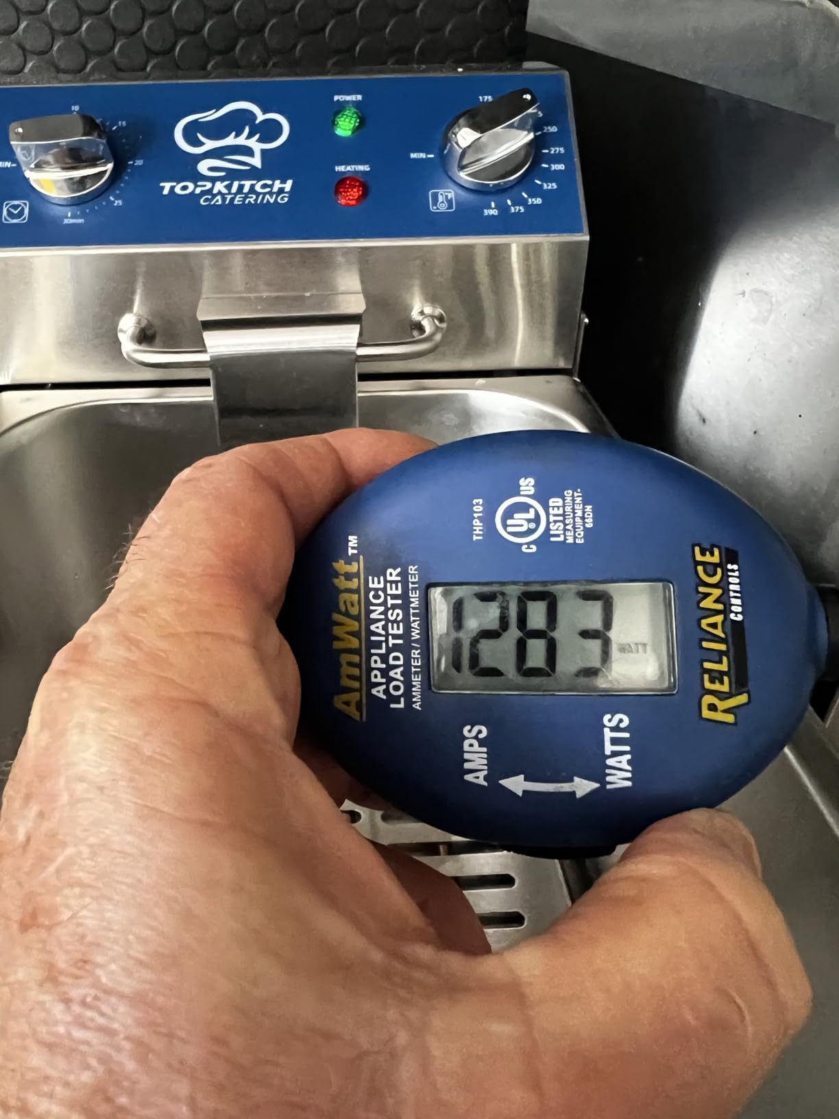 8.5Qt Electric Fryer with Oil Drain,30 Minutes Timer,Stretch forming oil tank,Lid and Solid Wire Mesh Basket,Medium Duty Commercial Electric Countertop Deep Fryers-120V,1800W customer photo 2