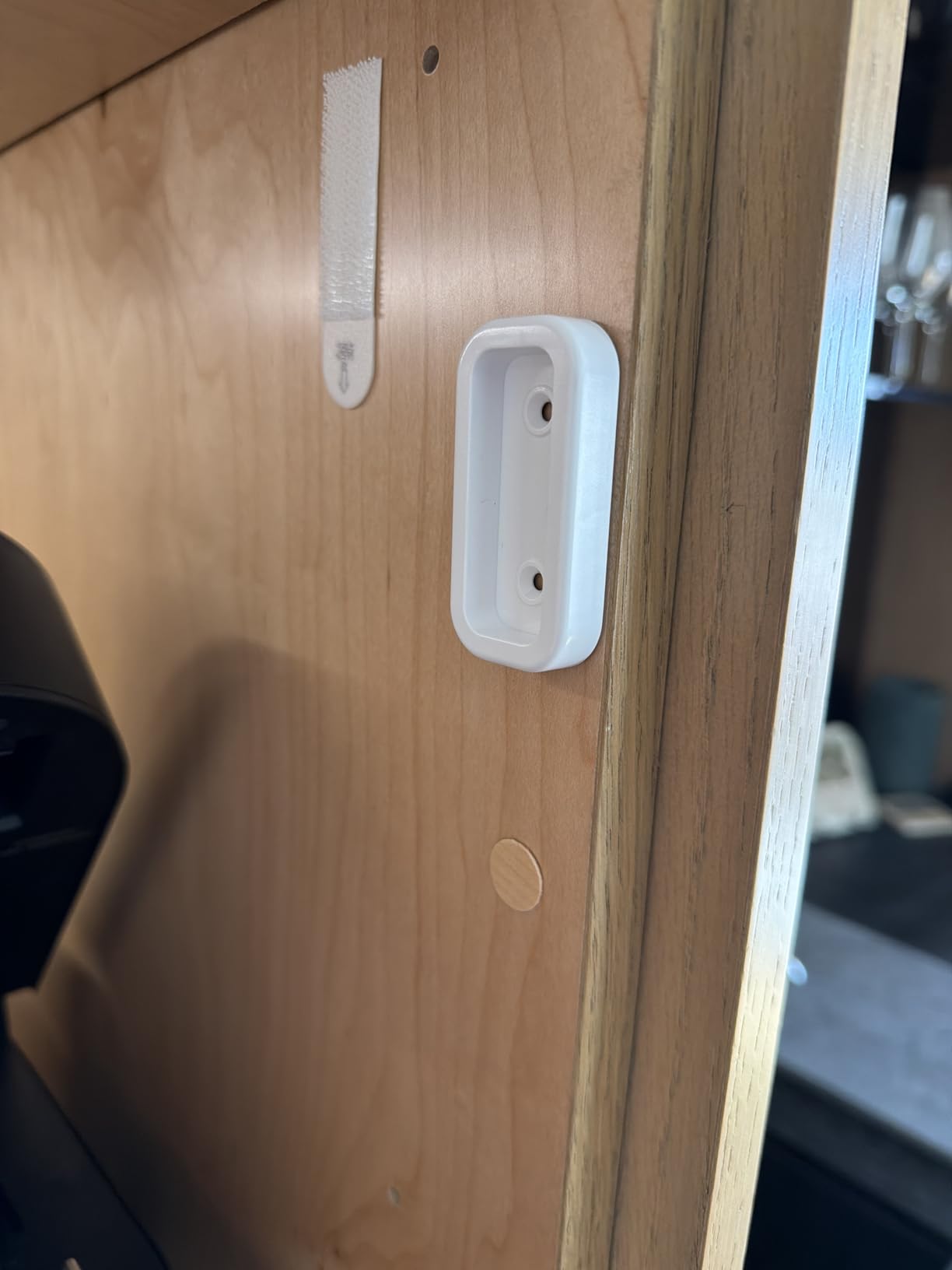 RFID Cabinet Lock, Hidden Digital Electronic Bluetooth RFID Smart Cabinet Drawer Lock for Adults Baby Proofing Teens Liquor Cupboard File customer photo 2