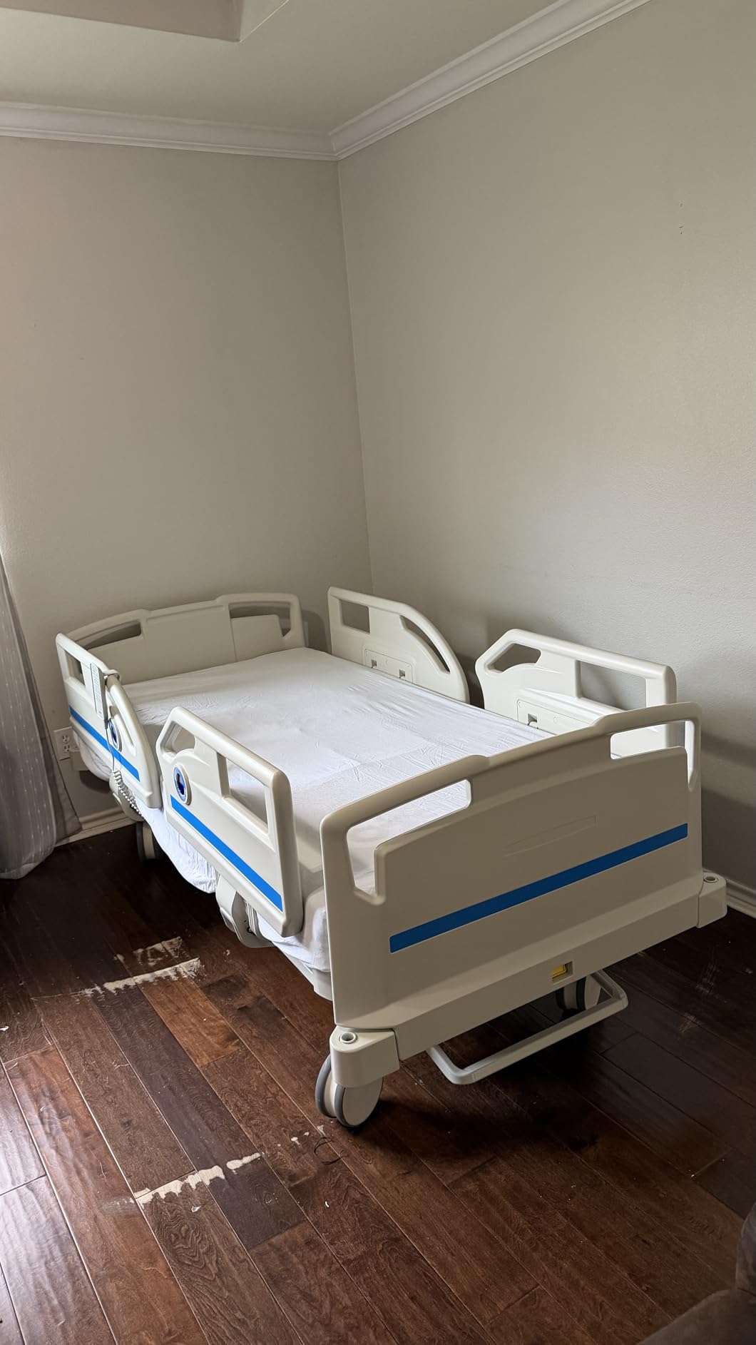 Point A (PAM-3H) Premium Full Electric Hospital Bed for Commercial/Home Use, 7