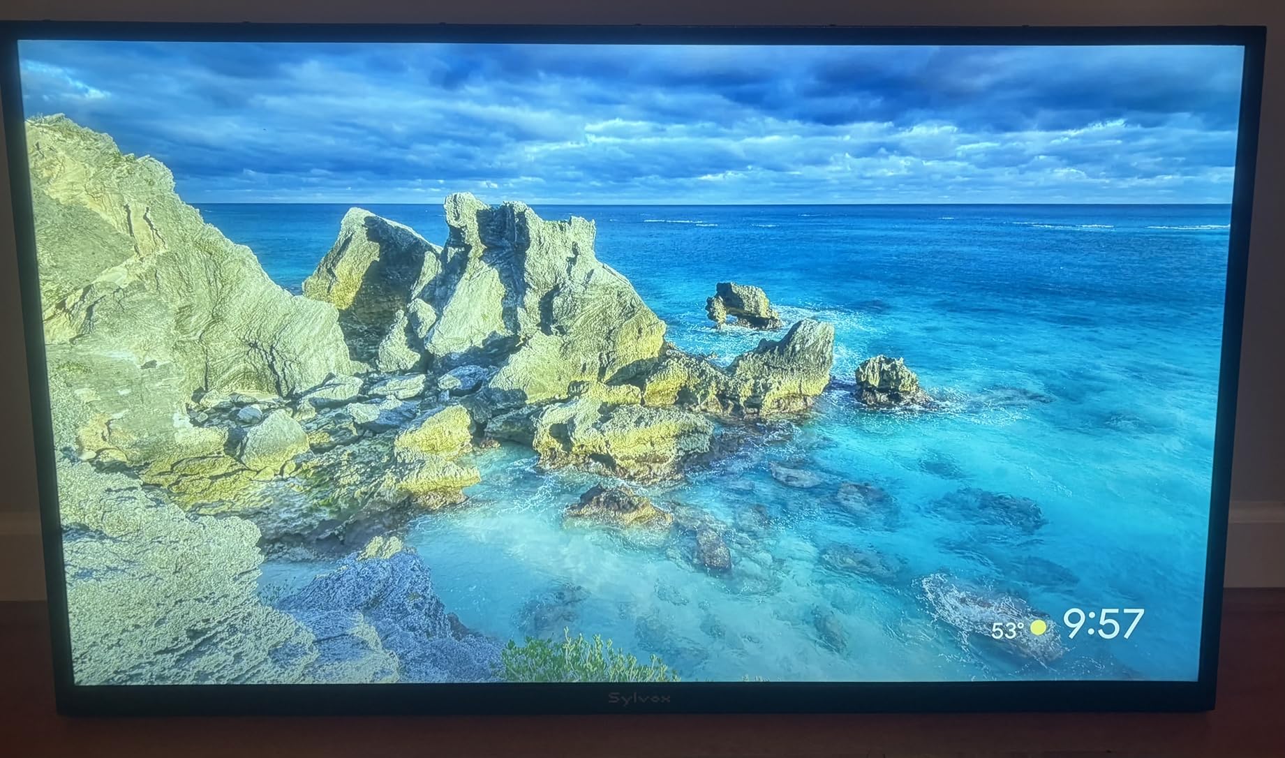 65 Inch Outdoor Smart Television Weatherproof Google TV, 4K 700NIT High Brightness Temperature Resistant IP55 Waterproof TVs, Anti-Scratch, Suitable for Partial Sun (Patio Series) customer photo 1