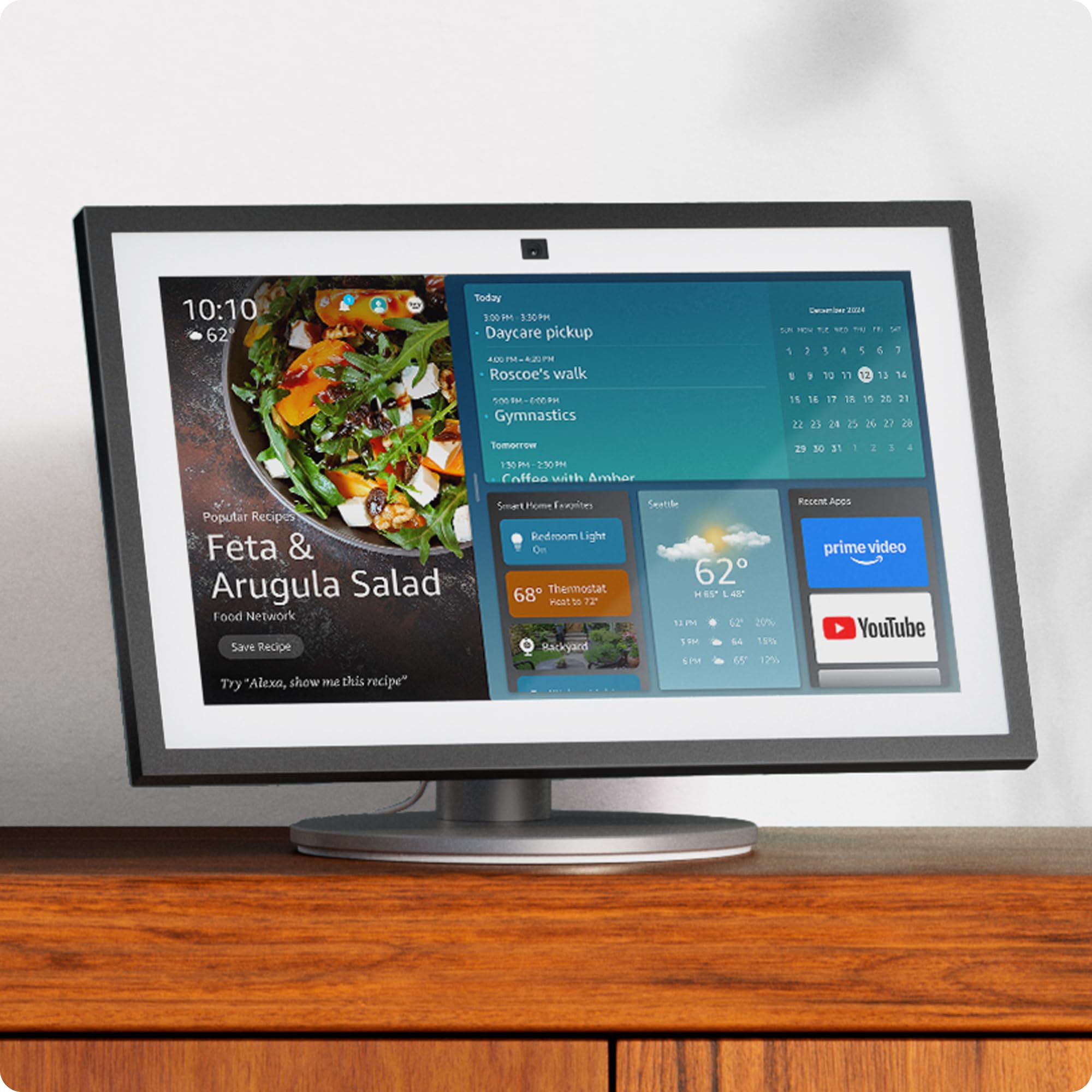 Echo Show 15 (2024 release) with Amazon Premium Adjustable Stand customer photo 1