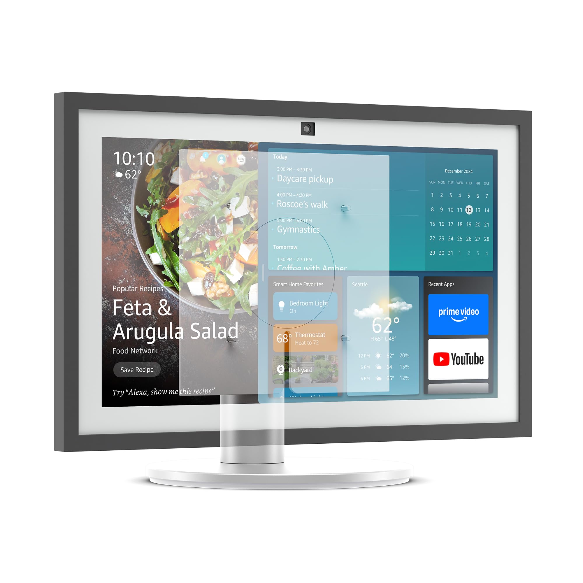 Echo Show 15 (2024 release) with Amazon Premium Adjustable Stand customer photo 2