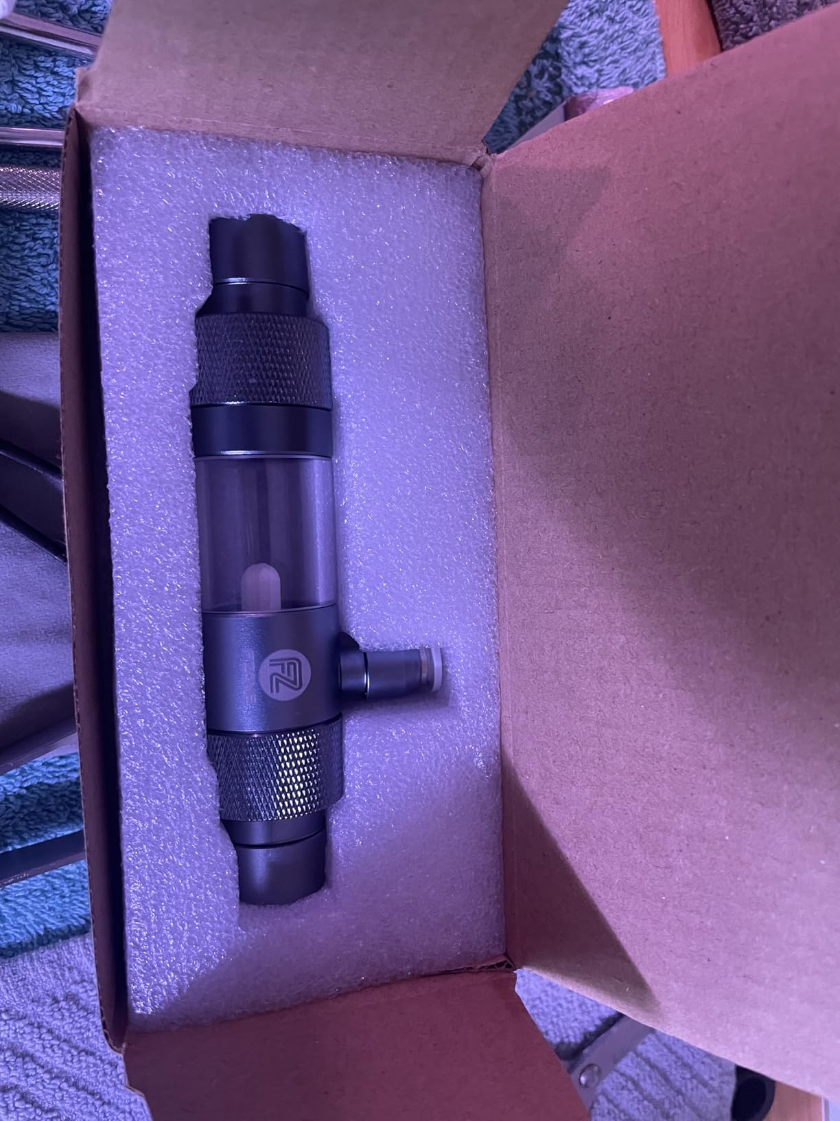 FZONE Aquarium Inline CO2 Diffuser, Fits 1/2