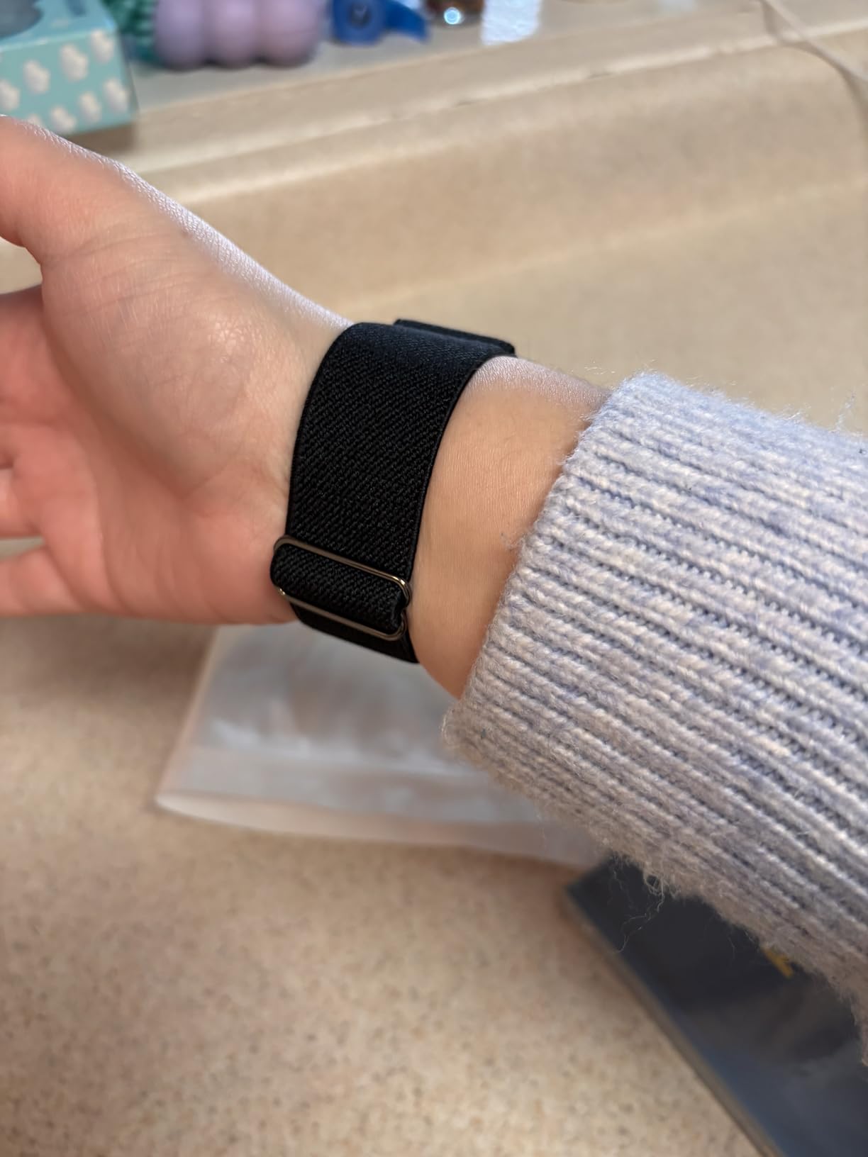 8 Pack Stretchy Solo Loop Band Compatible with Apple Watch Bands for Women Men 40mm 38mm 41mm 42mm 44mm 45mm 46mm 49mm, Nylon Braided Strap for iWatch Series 11 10 9 8 7 6 SE 5 4 3 Ultra 3 Ultra 2 customer photo 1