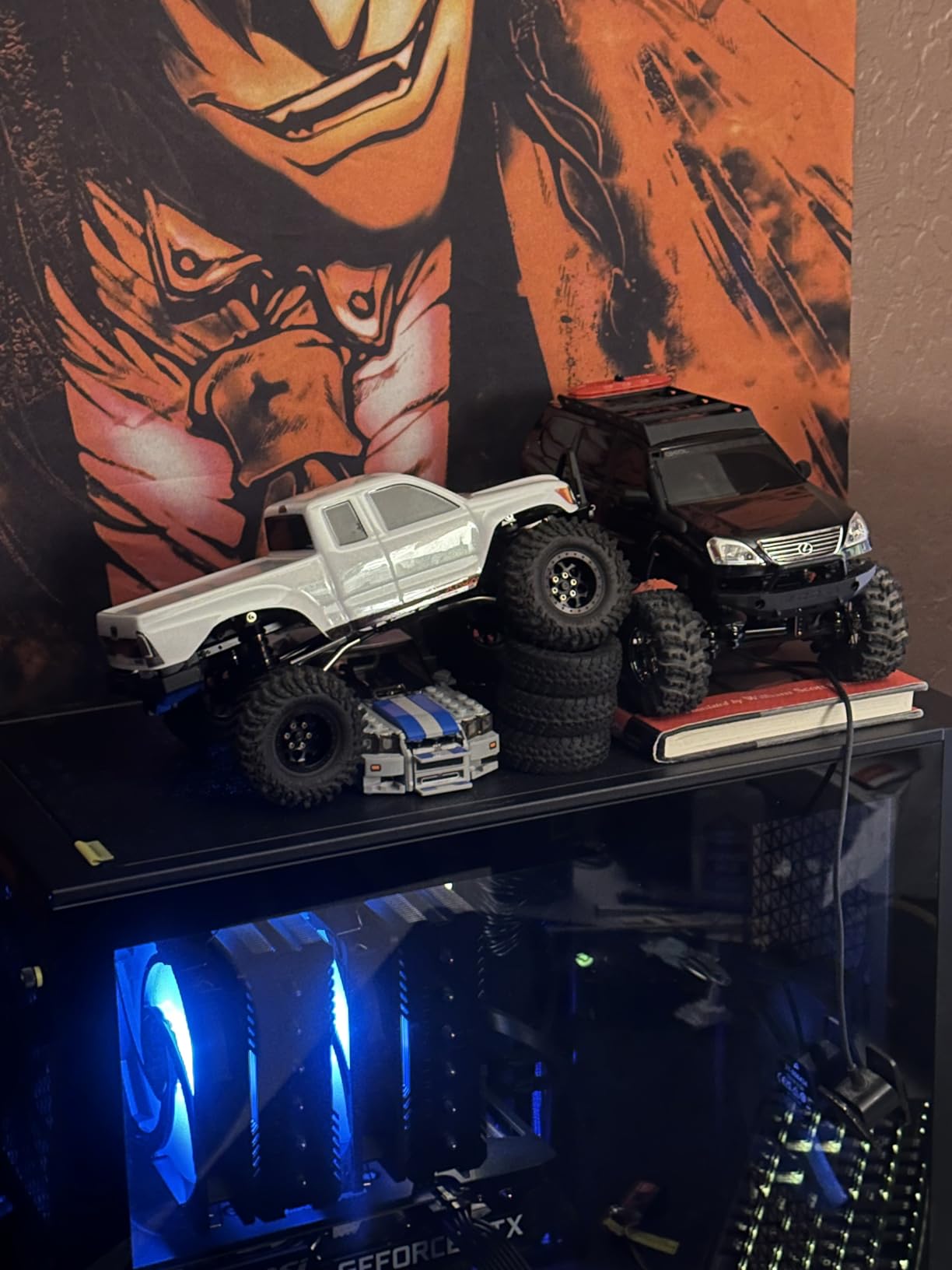 Axial RC Truck 1/24 SCX24 Base Camp 4x4 Rock Crawler Brushed RTR (Everything Needed to Run is Included) - Blue, AXI-1219T2 customer photo 1