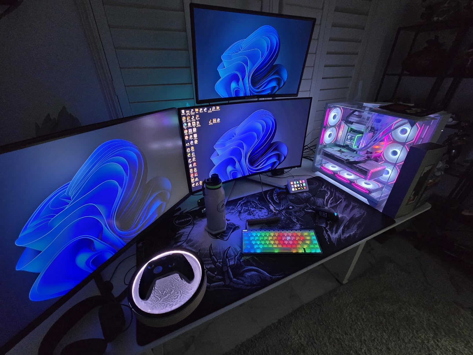 NuPhy Halo65 HE Rapid Trigger Gaming Keyboard, 65% Layout 67 Keys Wired Magnetic Switches Keyboard, Hall Effect Keyboard, Hyper-Fast Adjustable Actuation, RGB Hot-swappable, 8K Hz Polling Rate customer photo 1