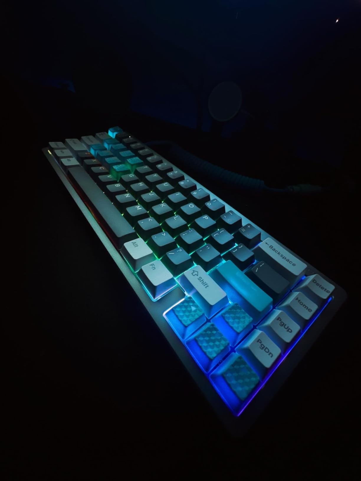 NuPhy Halo65 HE Rapid Trigger Gaming Keyboard, 65% Layout 67 Keys Wired Magnetic Switches Keyboard, Hall Effect Keyboard, Hyper-Fast Adjustable Actuation, RGB Hot-swappable, 8K Hz Polling Rate customer photo 2
