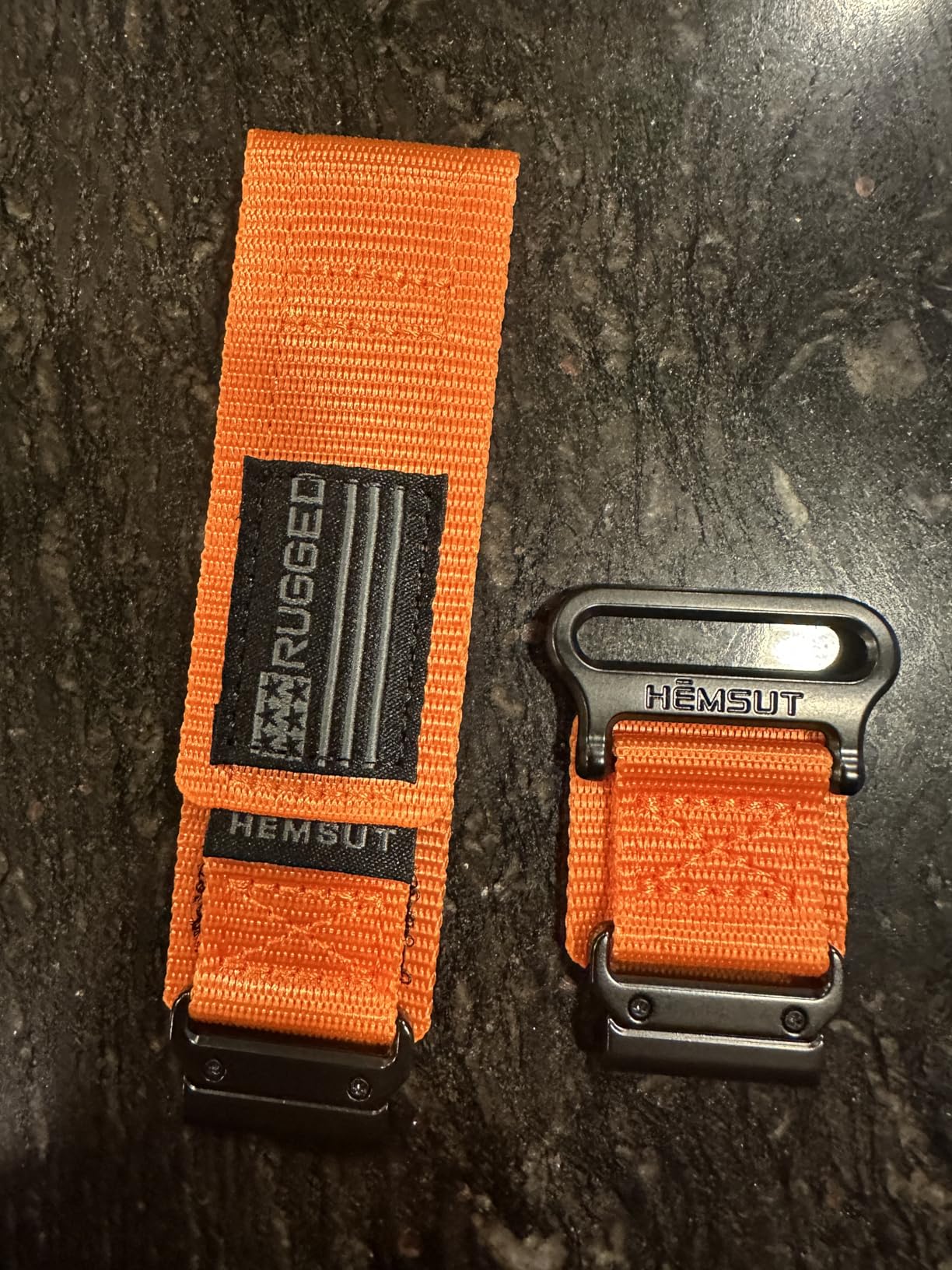 Nylon Sports Watch Band, 22mm Military Strap Compatible with Garmin Fenix 8 47mm /7/7 Pro/6/6 Pro/5/5 Plus/E 47mm, MARQ Athlete/Golfer/Driver/Captain/Adventurer/Commander, Instinct 2/Crossover/Tacical/Esports/Tide, D2 Delta S/Descent G1, Approach S60/62/S70 47mm, Forerunner965/955/945/935/745,Quatix 6/5, Epix 2 customer photo 1