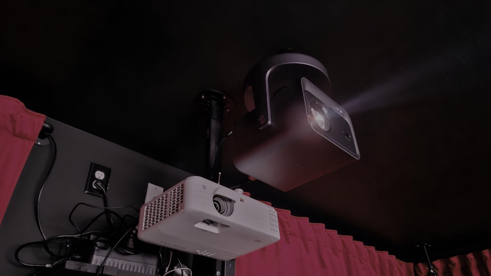 C2 Pro, Triple Laser Smart Portable Projector, 4K UHD, 2,600 Lumens, 65