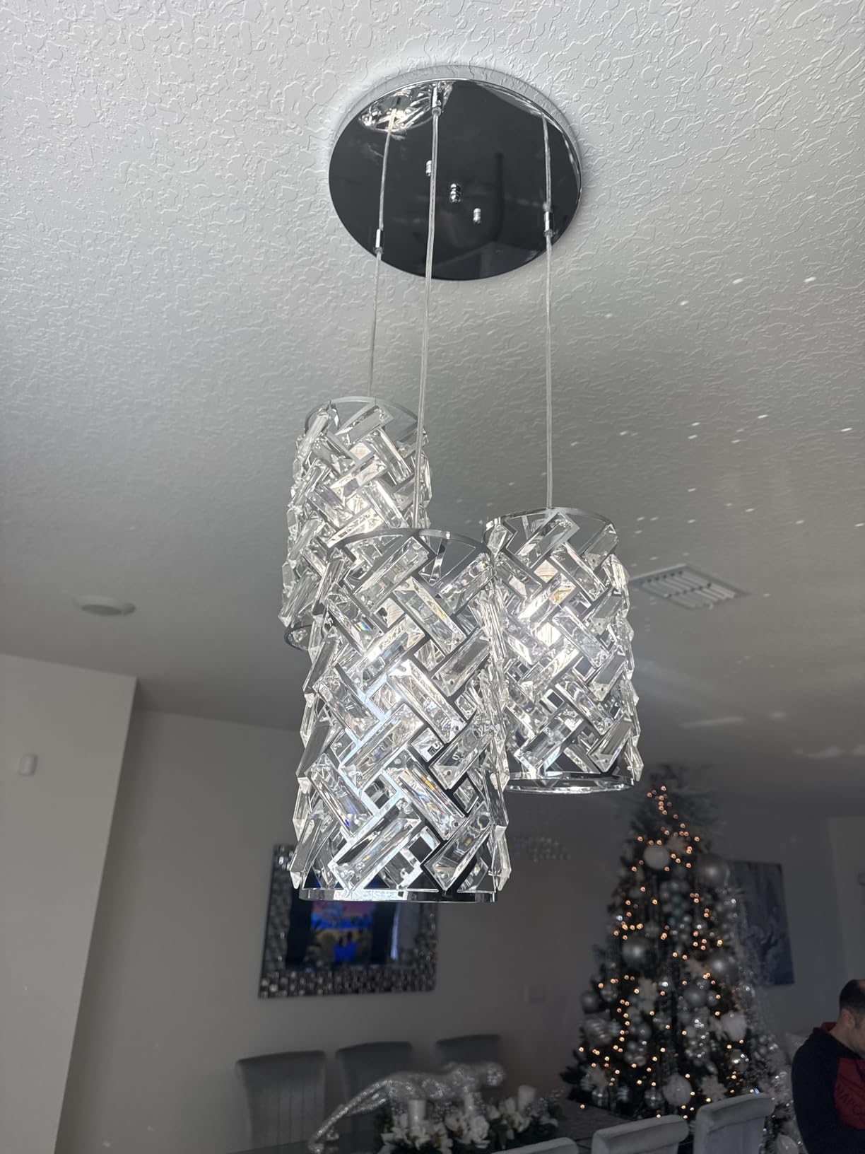 Gold Crystal Kitchen Island Lighting 40