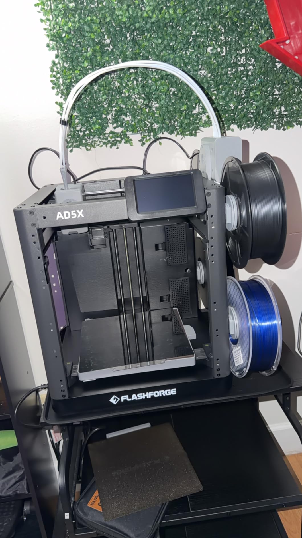 FLASHFORGE AD5X Multi-Material 3D Printer 4-Color Printing, 600mm/s Speed 1-Click Print with DIY IFS Creations, Full-Auto Calibration & Filament Backup, AD5X- Multi-Color Productivity Booster customer photo 2