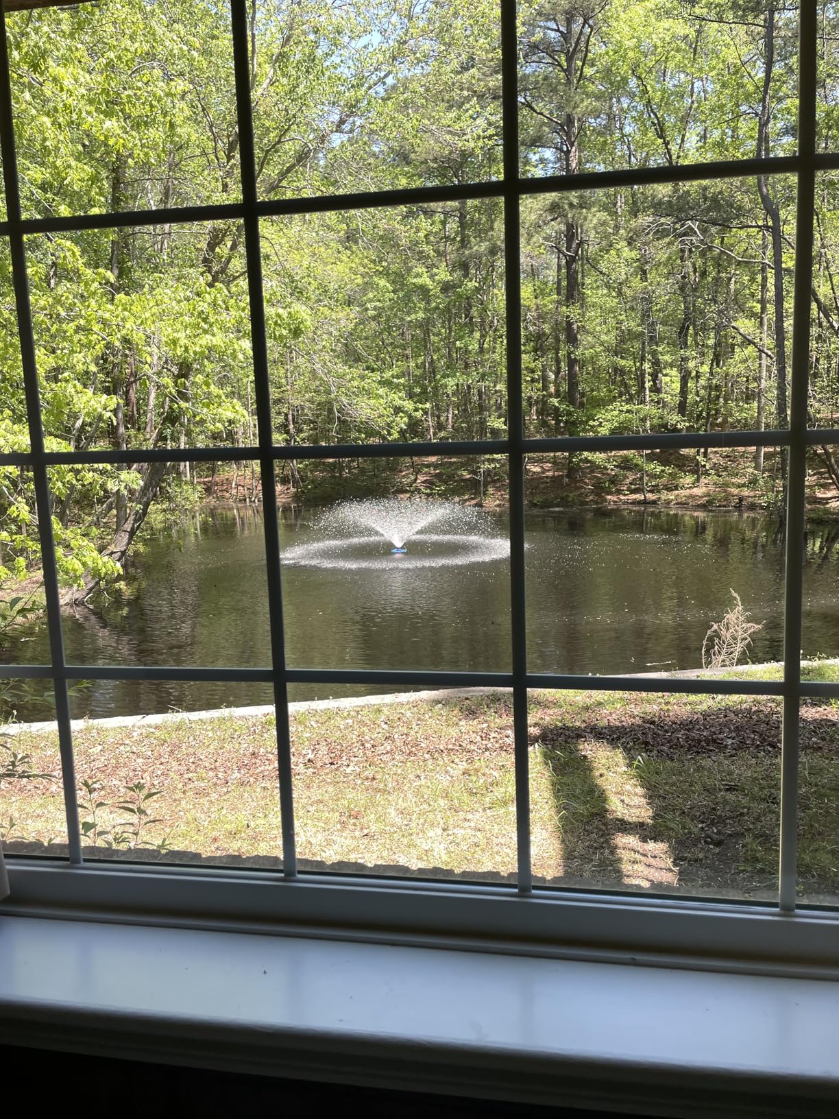 15000 GPH Pond Fountain Aerator - Fully Automatic 110V, 750W (1HP) Floating Fountain and Pond Aerator for Large and Small Outdoor Ponds and Lakes - Pond Fountain with 100 Feet Power Cord. customer photo 2