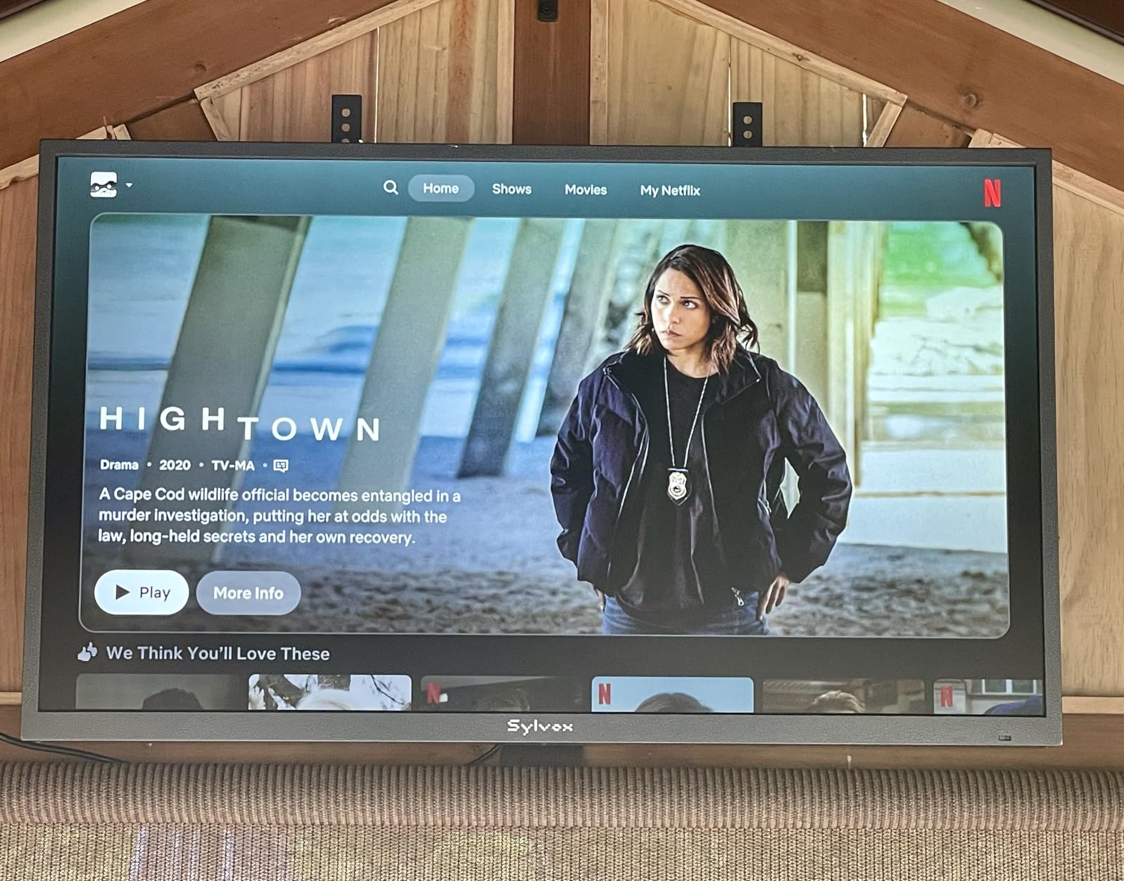 SYLVOX 55'' Outdoor TV, Premium 4K@120Hz Weatherproof TV for Smoother Sports & Gaming, IP55 Waterproof, 1000nits Brightness, Dolby Atmos, Google Smart OS with HDMI 2.1 & USB 3.0 (Gaming Series, 2025) customer photo 2