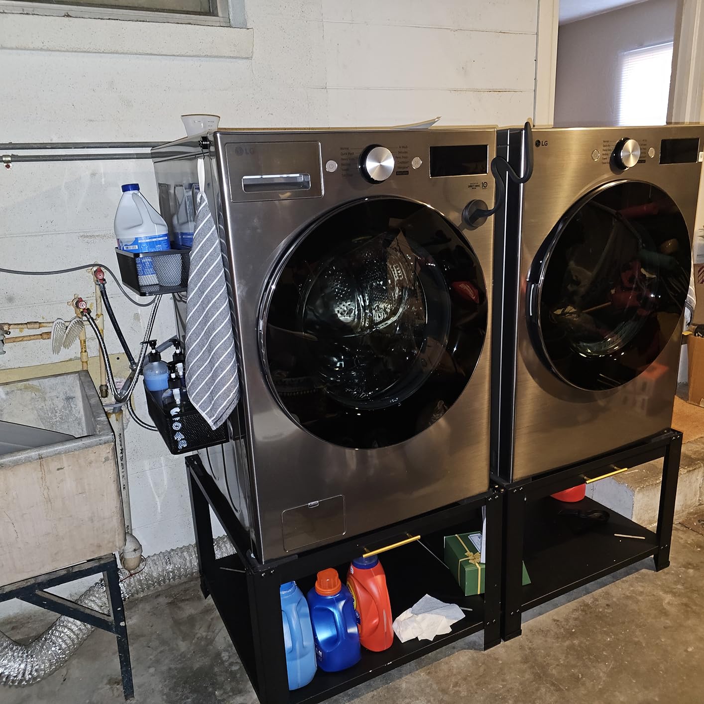 Washer and Dryer Pedestals Heavy Duty Metal Laundry Pedestal 29