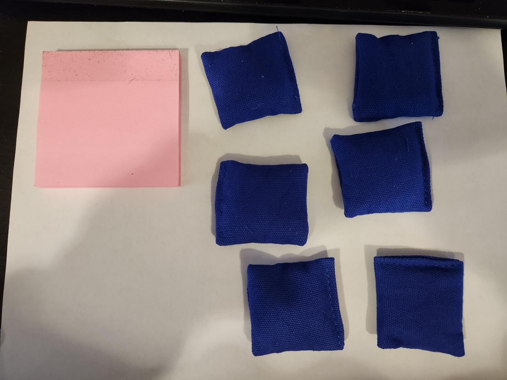 8 Pieces Pattern Weights Fabric Sewing Weight Dressmaking Cloth Cutting Weight for Sewing Accessories Canvas Filled Steel Ball Samples Paperweight for Writing Drawing customer photo 1