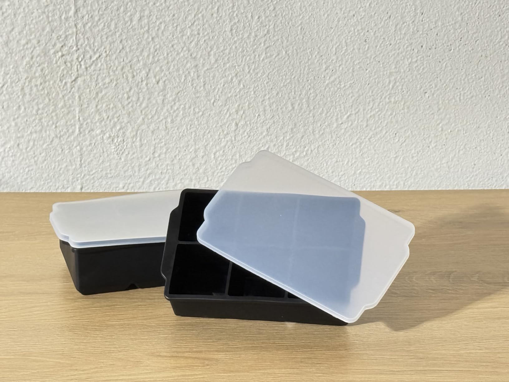 KitchFort Large Silicone Ice Cube Tray (2-Pack), Easy Release 2