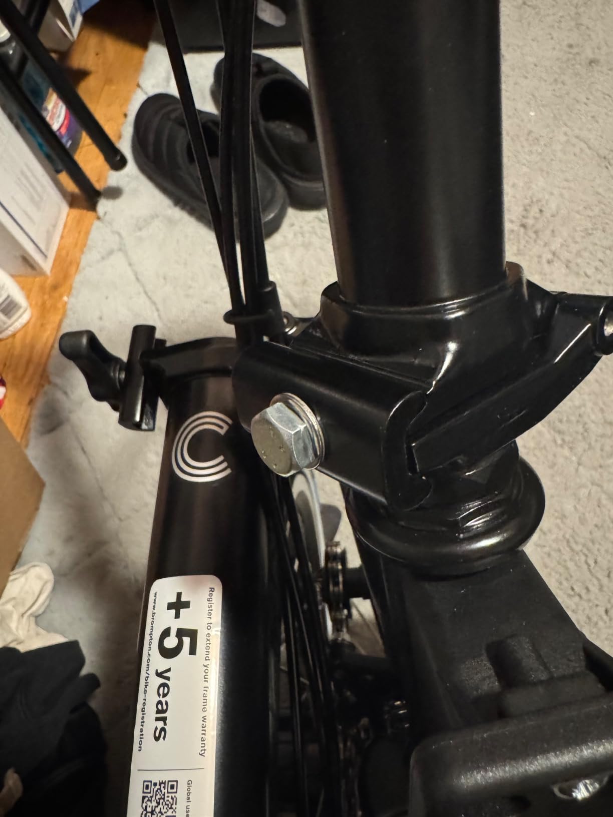 Brompton Folding Commuter Bike C Line 6-Speed | Compact, Lightweight, Urban Bike for Adults customer photo 2