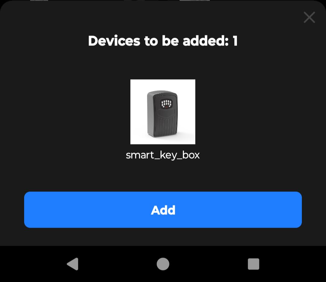 Smart Key Lock Box with WiFi, Remote Control Lock Box for House Key, APP Control Key Safe Box with Code for Outdoor customer photo 2