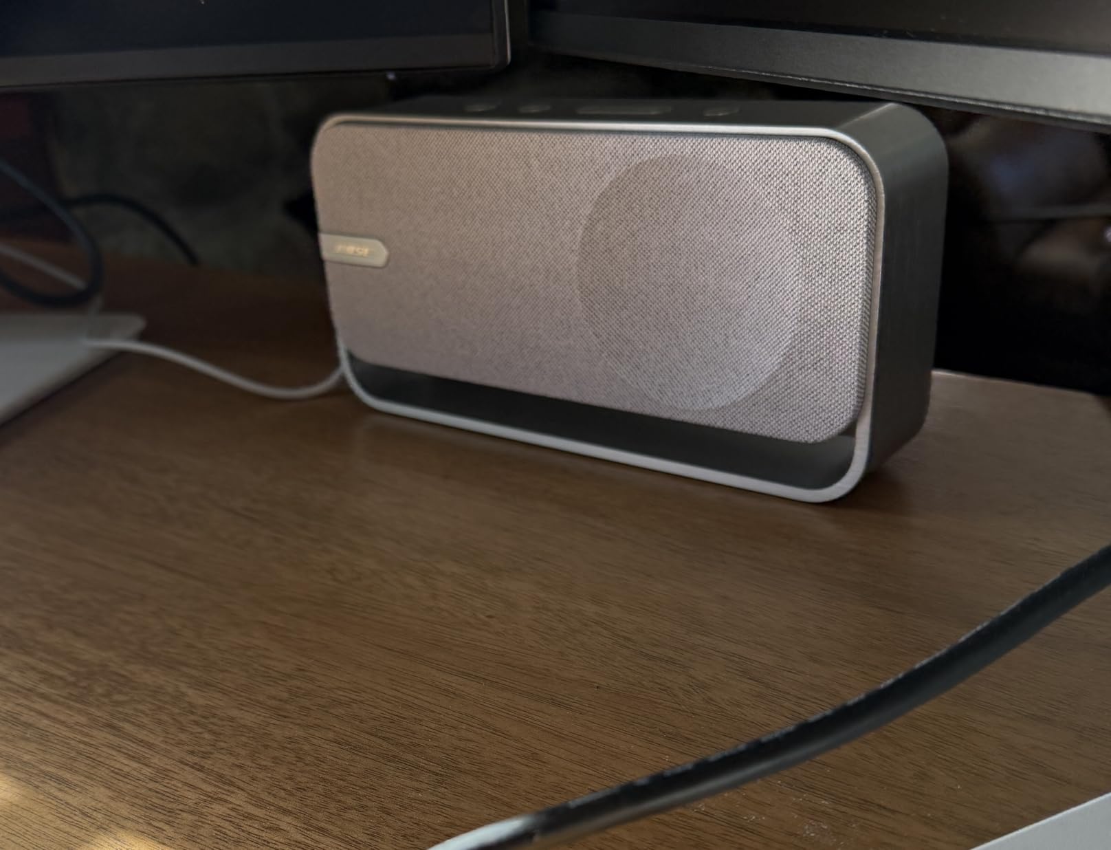 Bose SoundLink Home Speaker, Premium, Portable and Wireless Bluetooth Bookshelf Speaker, Up to 9 Hours Battery Life, Cool Grey customer photo 1