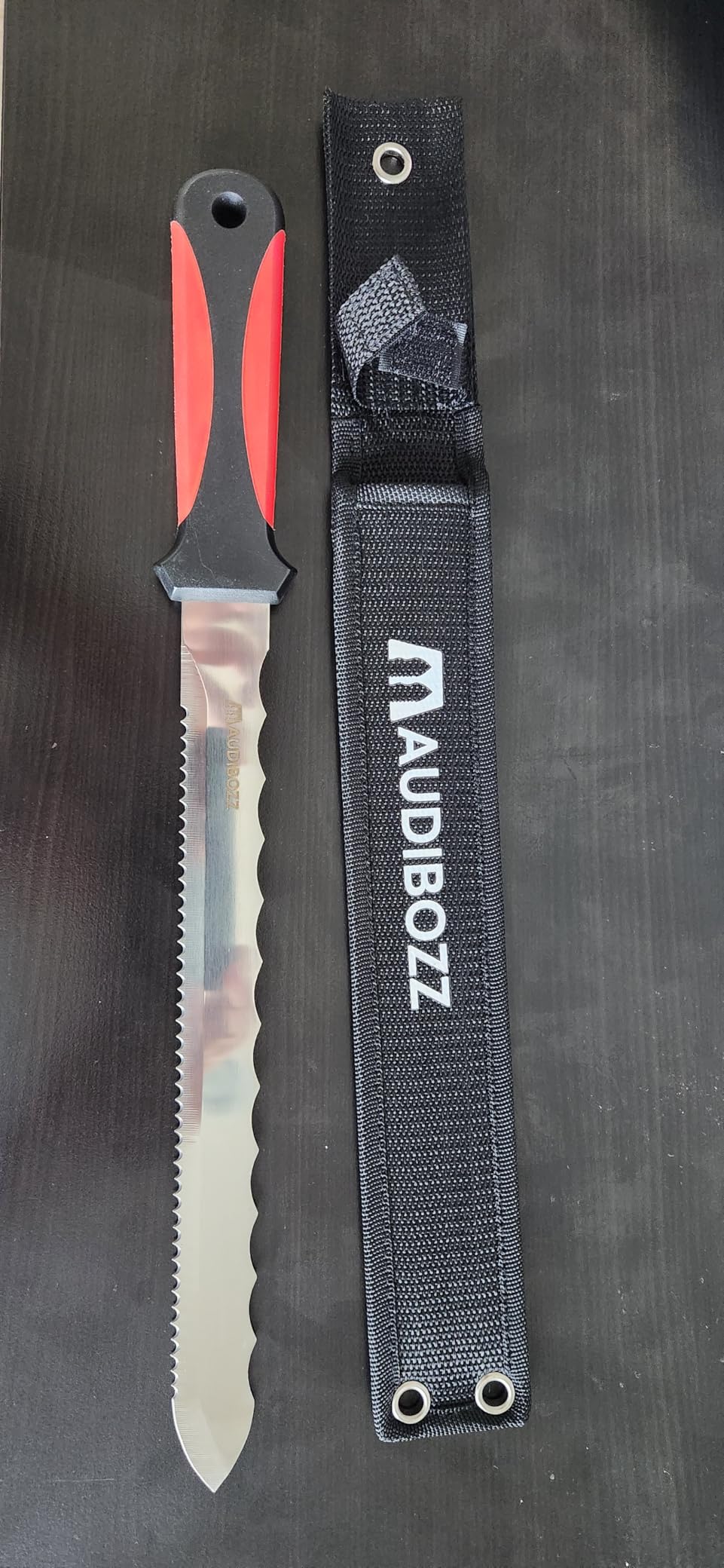 Sod Cutter knife: Insulated knife 11.14-inch sod knife blade, Stainless Steel double-edged for outdoor, Lawn Repair, easy to carry (yellow) customer photo 1