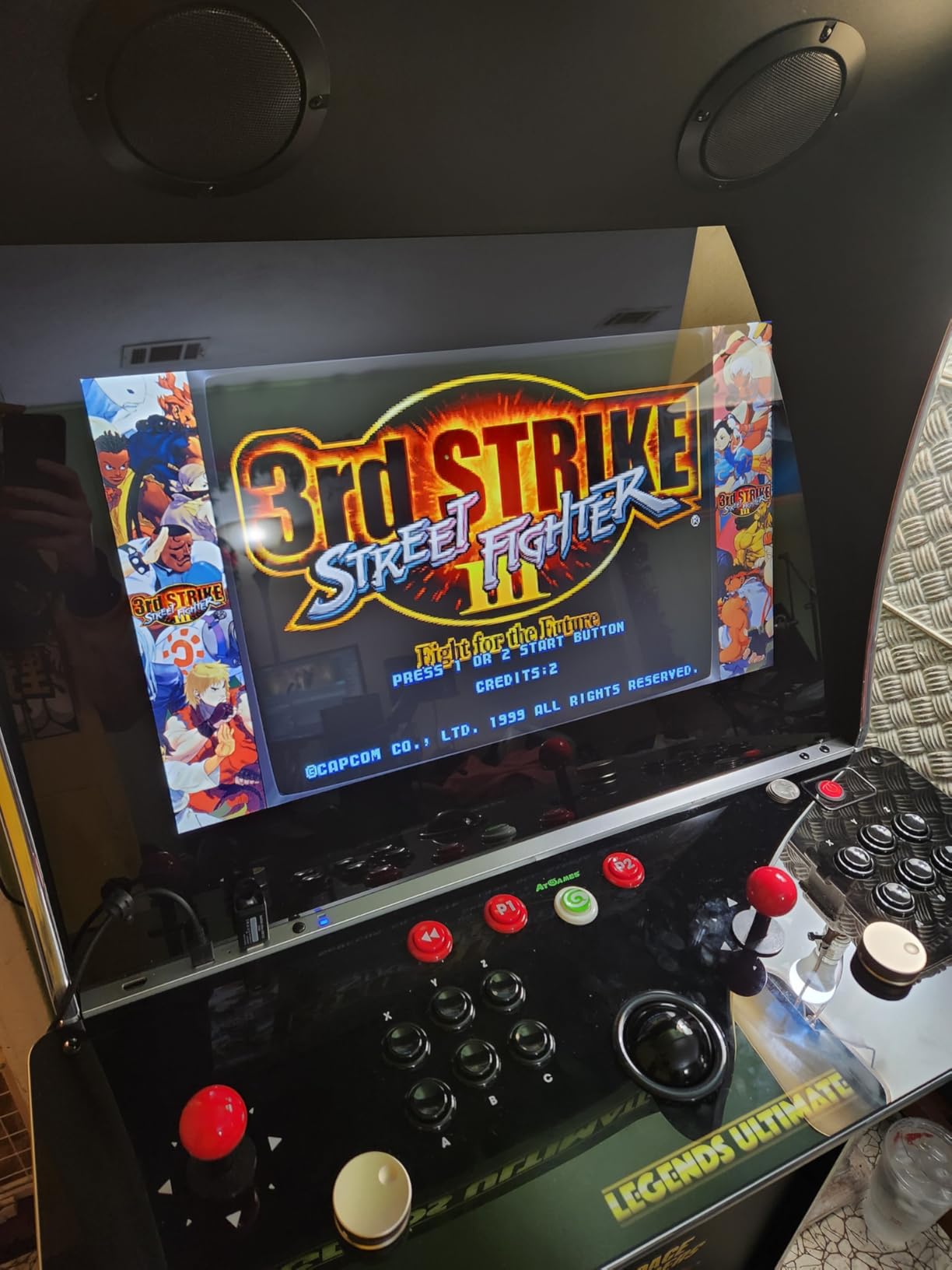 AtGames Legends Ultimate Arcade, Full Size Game Machine, Home Arcade, Classic Retro Video Games, 300 Licensed Arcade and Console Games, Action Fighting Puzzle Sports & More, WiFi, HDMI, Bluetooth customer photo 1