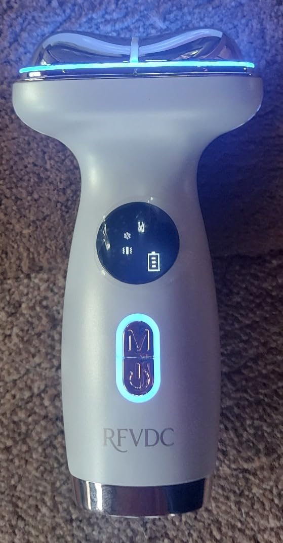 Cold Heat Facial Massager for Face Neck Depuffing,Tightening,Lifting,Firmer-Looking Skin,7-in-1 Red Light Therapy Heated Gua Sha Lift Sculptor Device Tool & Cooling Depuffer Wand,Skincare & Relaxation customer photo 2