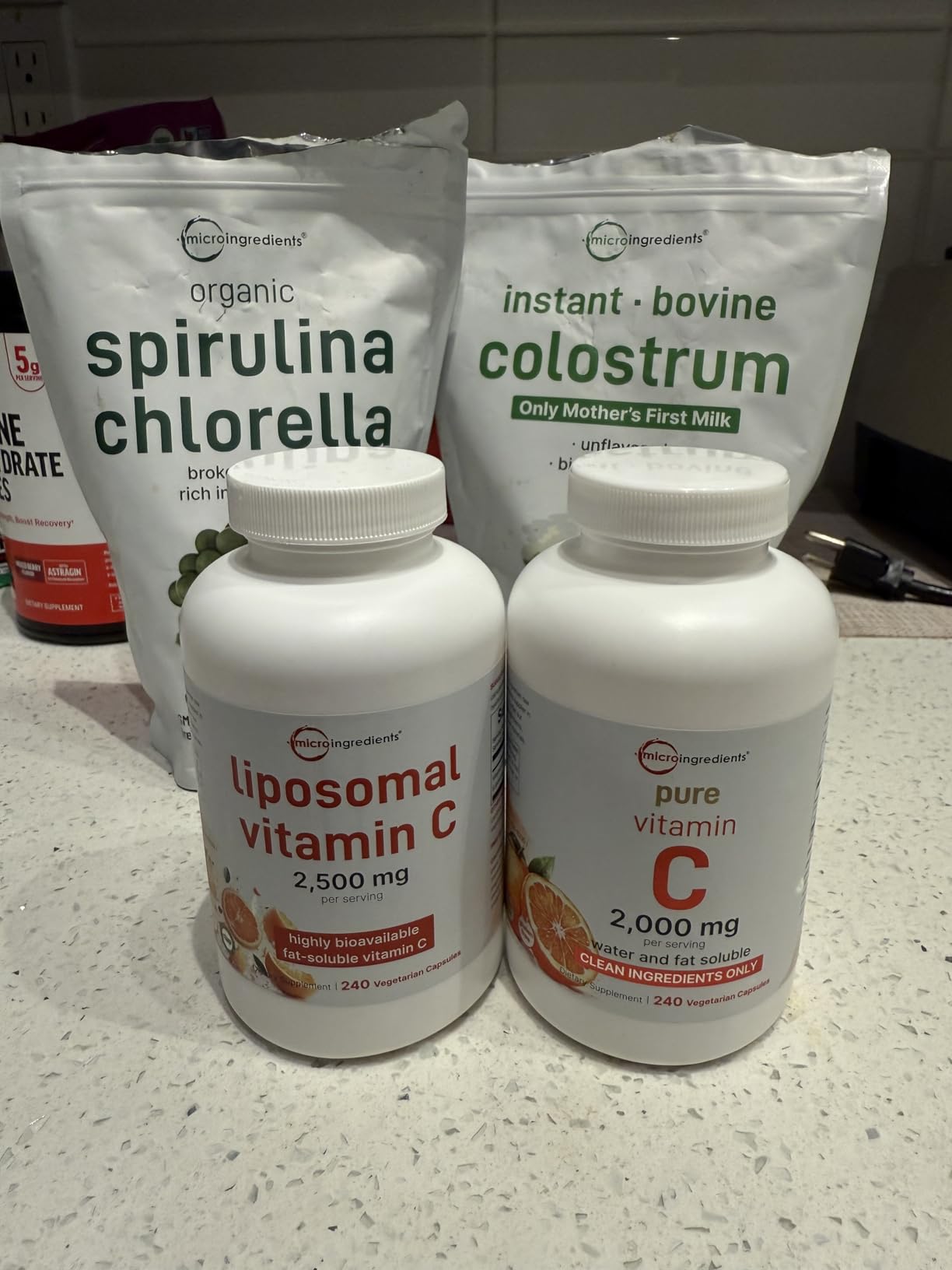 Liposomal Vitamin C 2,500mg, 240 Veggie Capsules | Highly Bioavailable Fat Soluble Form | Immune Support & Antioxidant Supplement | Liposomal Delivery for Superior Absorption | Non-GMO, Gluten Free customer photo 2