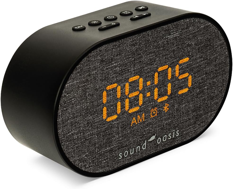 Sound Oasis Bluetooth Tinnitus Sound Therapy System Alarm Clock - Sleep Better, Manage and Mask Tinnitus, 30 Built-in Sounds for Tinnitus Relief, Sleep-Friendly Lighting, Travel Friendly (BST-150T) customer photo 2