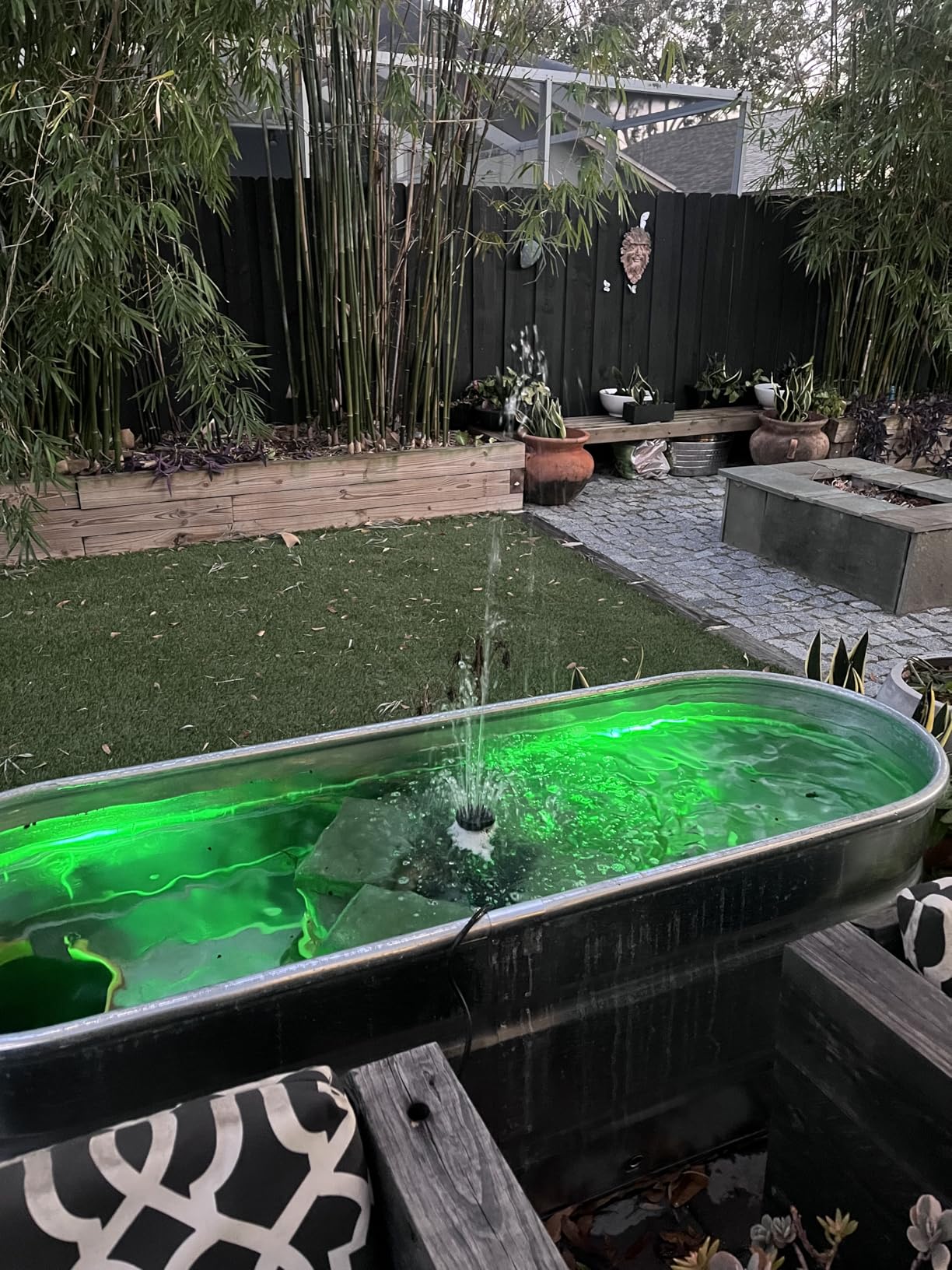 Underwater Pool Lights for Above Ground and Inground Swimming Pools with Remote Timer Off, Magnetic RGB Submersible LED Lights Rechargeable Spotlight 16 Colors 9-mode for Hot Tubs, Fountain -2Pack customer photo 2