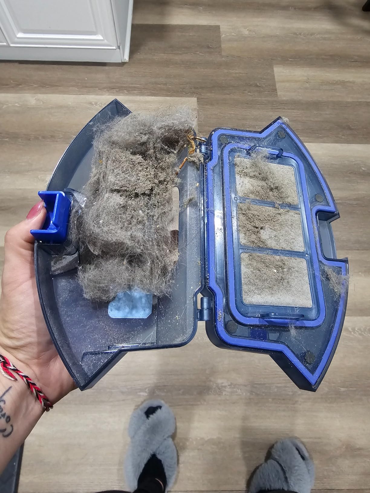 eufy Certified Like-New Omni C20 Robot Vacuum and Mop Combo, Self-Emptying, Auto Mop Washing & Drying for Hands-Free Cleaning, 7000 Pa Suction (Renewed) customer photo 1