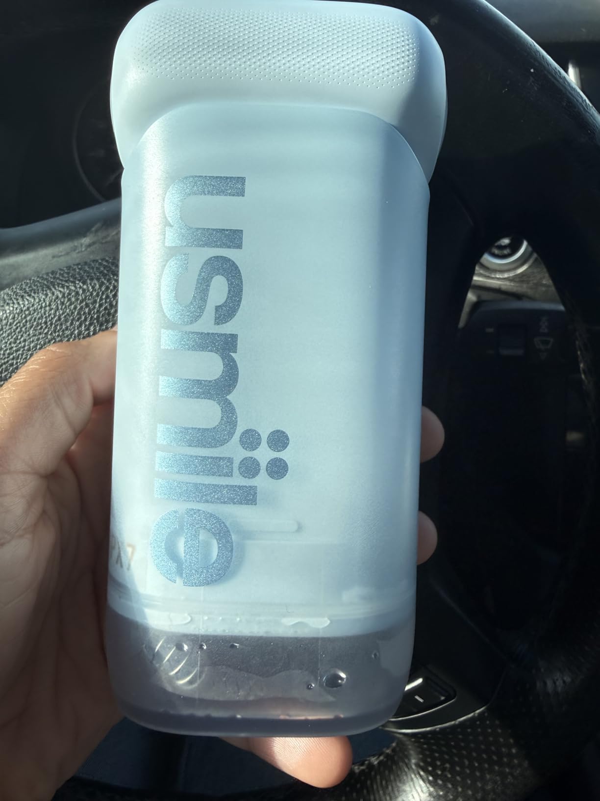 usmile C10 Portable Water Flosser for Travel, 95-Day Battery, IPX7, Blue customer photo 1