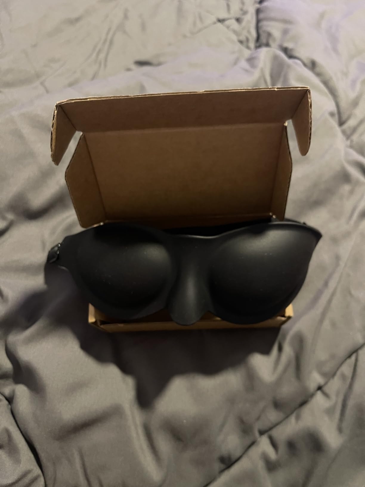 Moisture Chamber Glasses for Dry Eyes, Soft Silicone Sleep Goggles, Eye Mask for Sleep customer photo 1