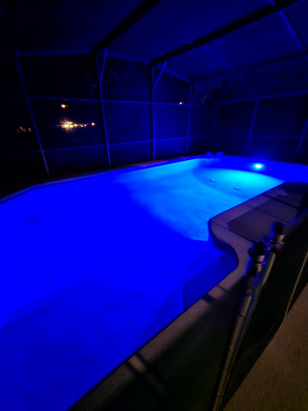 60FT 6Inch Pool/Spa Lights for Inground Pool, 20W LED Inground Pool Light with APP, Remote and Controller Control, Color Changing Underwater Swimming Pool Lights for Wet Niche customer photo 2