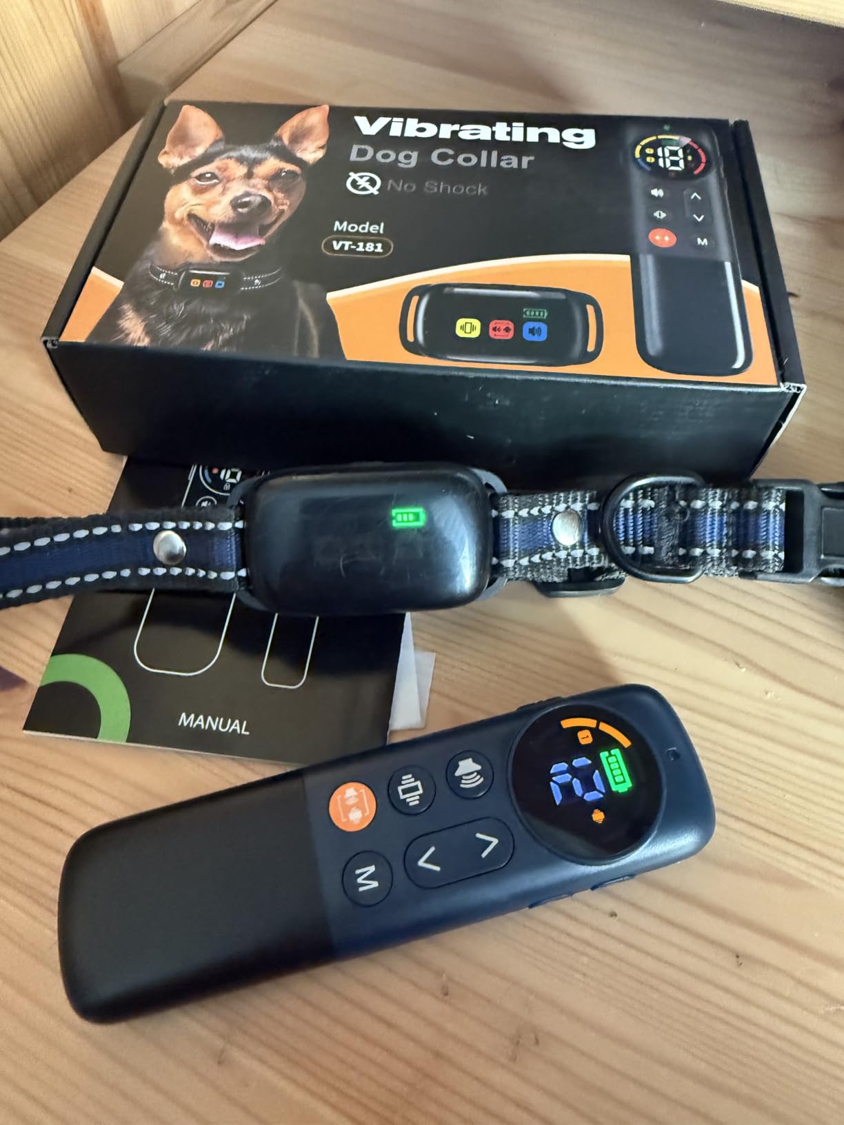 No Shock Dog Training Collar Vibrating Dog Collar with Remote 3300ft, Beep and Vibration Collar for Dogs 10-120lbs, Waterproof | Safe Lock | Painless&Humane to Stop Bad Behaviors customer photo 2