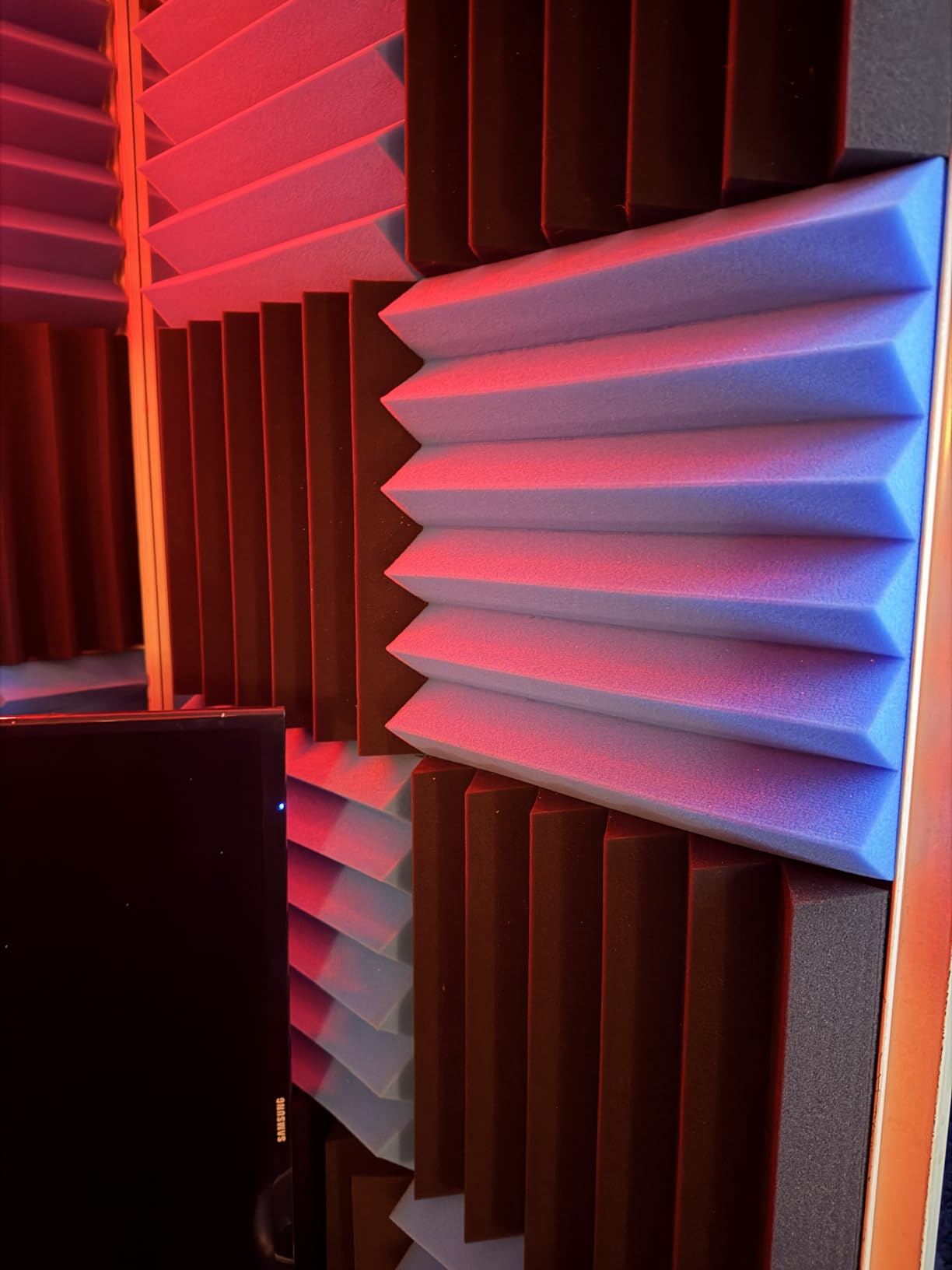 56 Pack Acoustic Foam Panels, 1