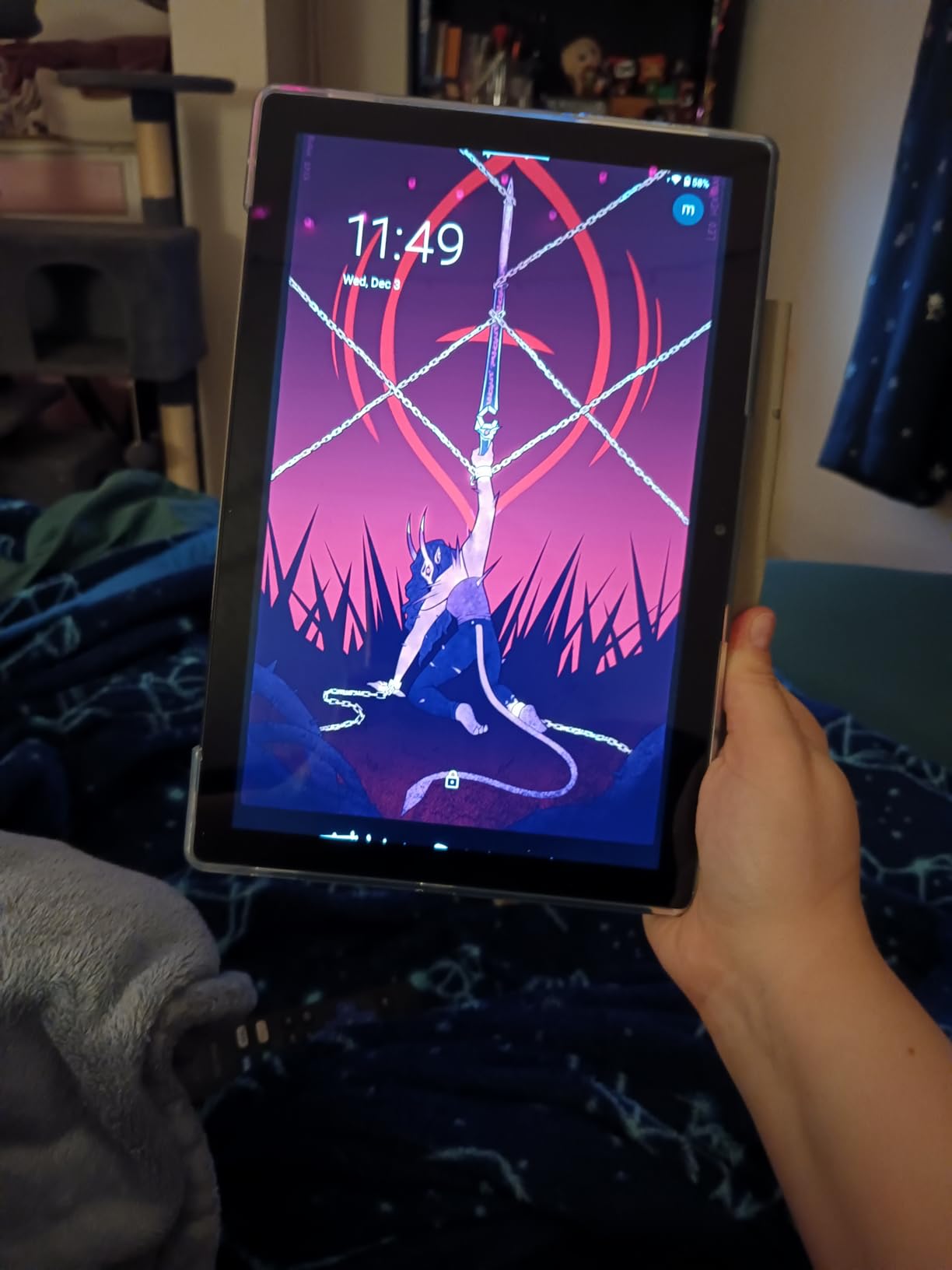 HUION KAMVAS Slate 11 Standalone Drawing Tablet No Computer Needed with Anti-Glare Screen, 10.95 Inch Digital Art Tablet with Tilt-Alignment Stylus, 90Hz Android 14 Pad with 8GB + 128GB for Artists customer photo 2