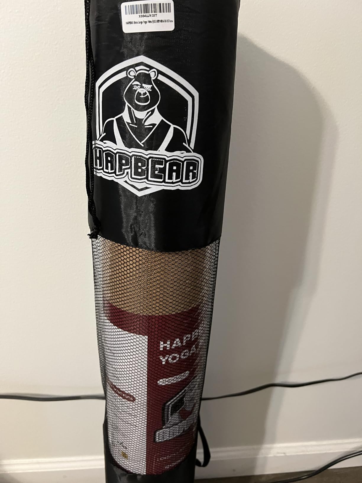 HAPBEAR Large Cork Yoga Mat - 72x36 Wide Non-Slip for Home Workout, Yoga, Pilates & Stretching - 6mm Cushioned Support - Eco-Friendly & Durable customer photo 2