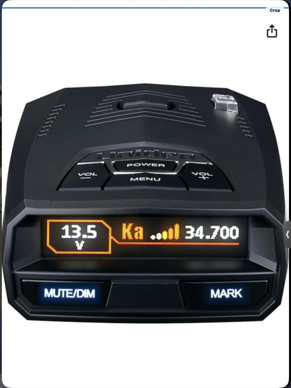 R4W (new Model) Extreme Long-Range Laser/Radar Detector, Record Shattering Performance, 360 Degree Awareness, Built-in GPS, Wi-Fi, Bluetooth, Voice Alerts, Red Light & Speed Cameras, R/TACH App customer photo 1