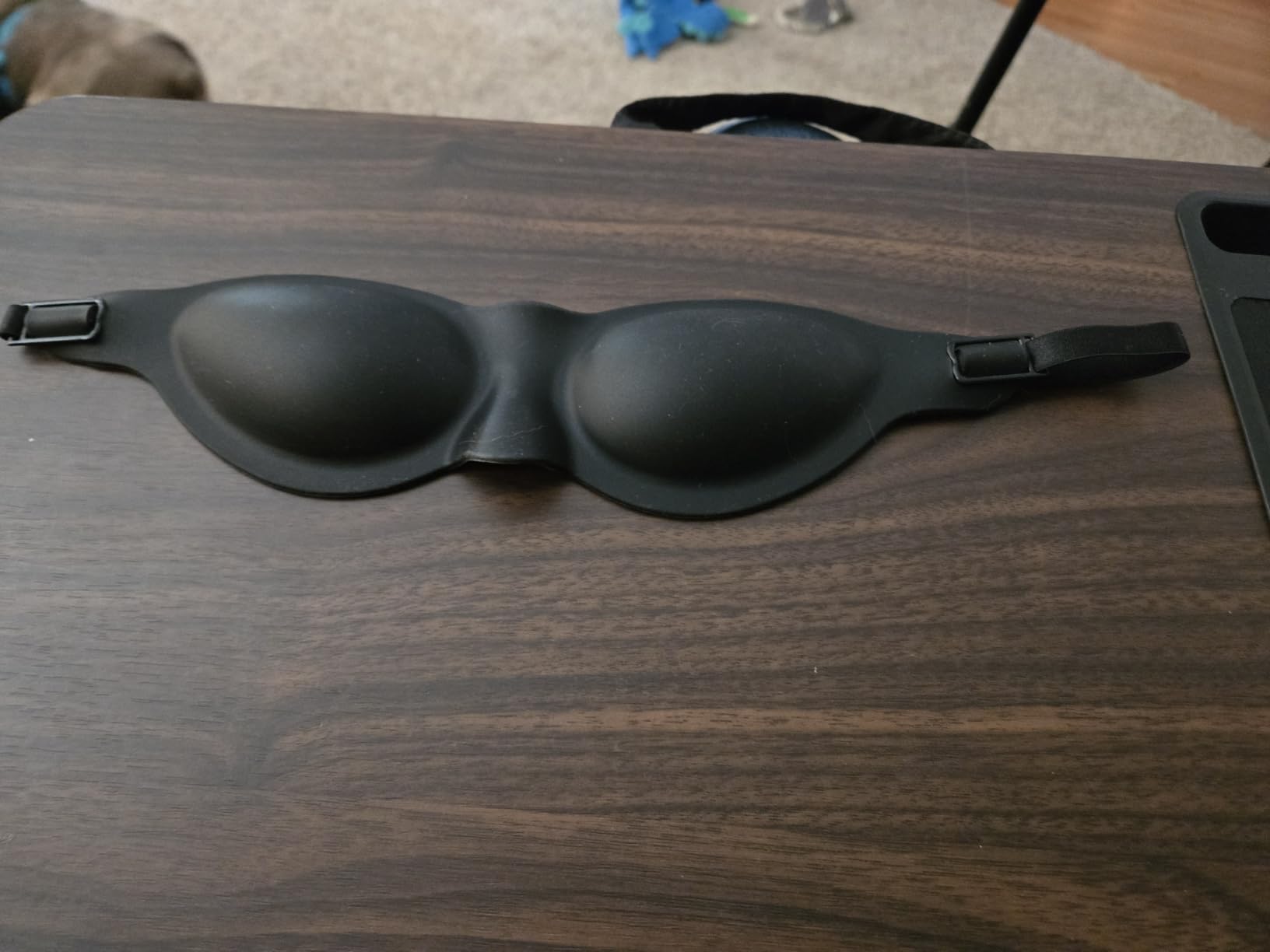 Moisture Chamber Sleep Mask for Dry Eyes - Washable Reusable Silicone Goggles with Adjustable Strap, Lightweight & Comfortable for Night Use, Helps Relieve Dry Eye Symptoms customer photo 2
