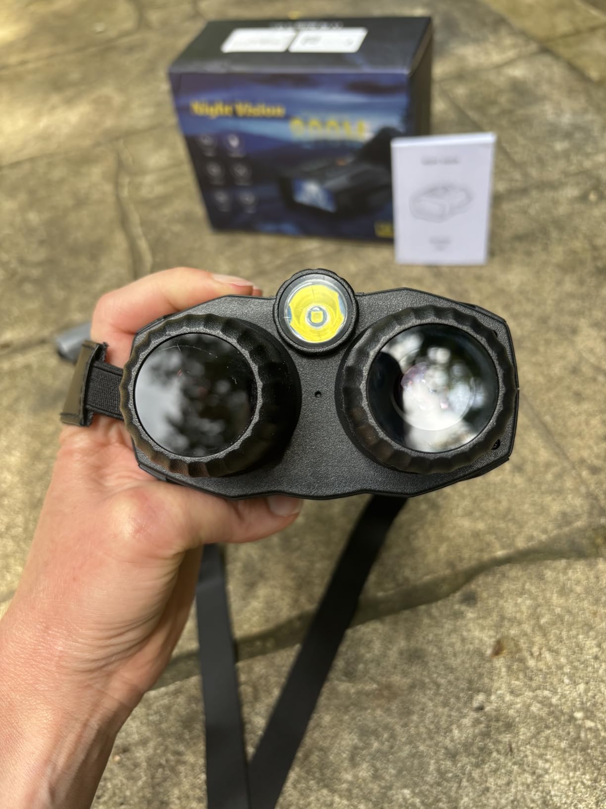 Night Vision Goggles for Adults 4k: Tactical Binoculars with Camera - Infrared Goggles for Hunter - Digital Electronics Gift - Hunting Gifts for Men/Dad/Husband - Cool Tech Gadgets for Camping/Boating customer photo 1