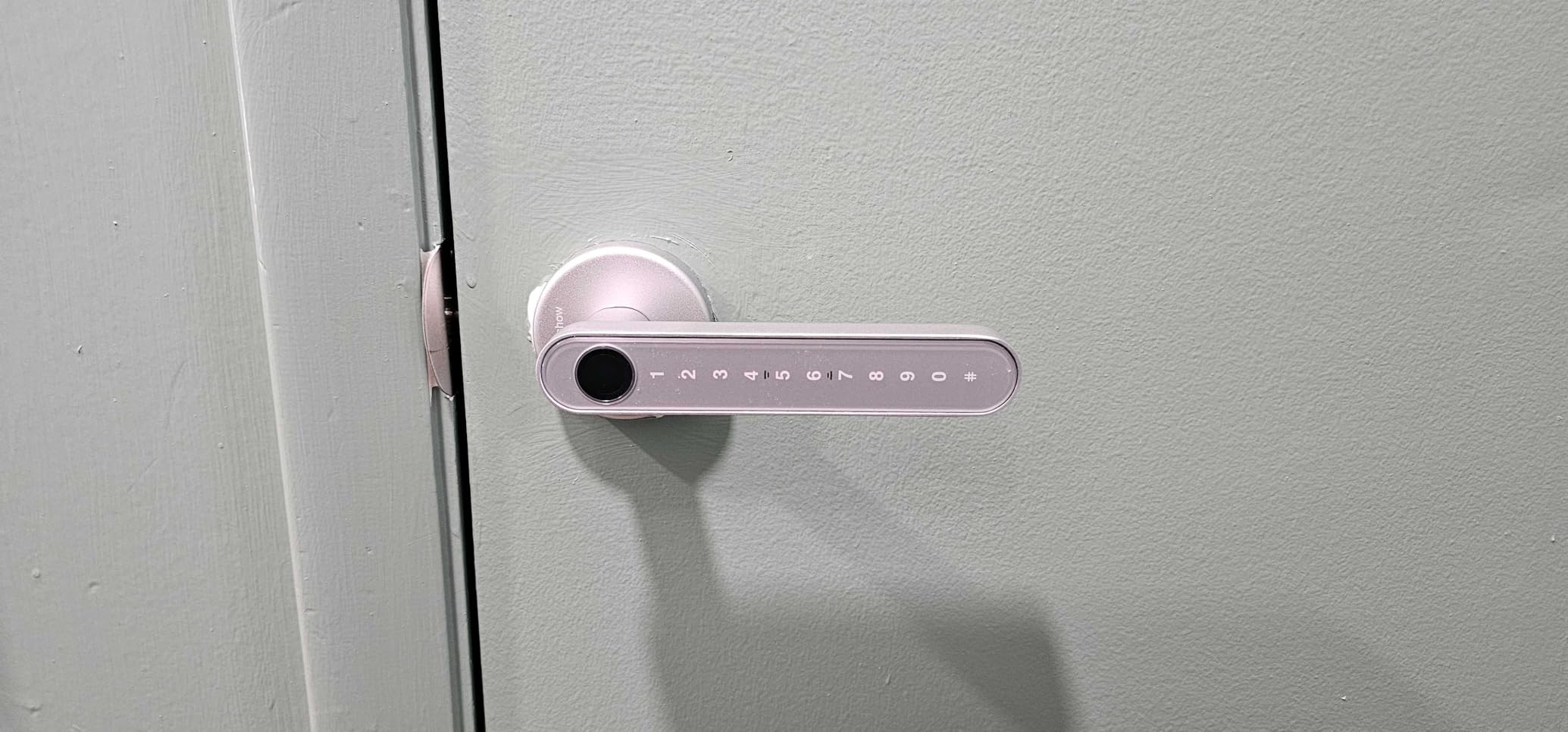 Fingerprint Door Lock Biometric Door Knob with Keypad Keyless Entry, Door Locks for Bedrooms, Home Hotel Office Apartment customer photo 2