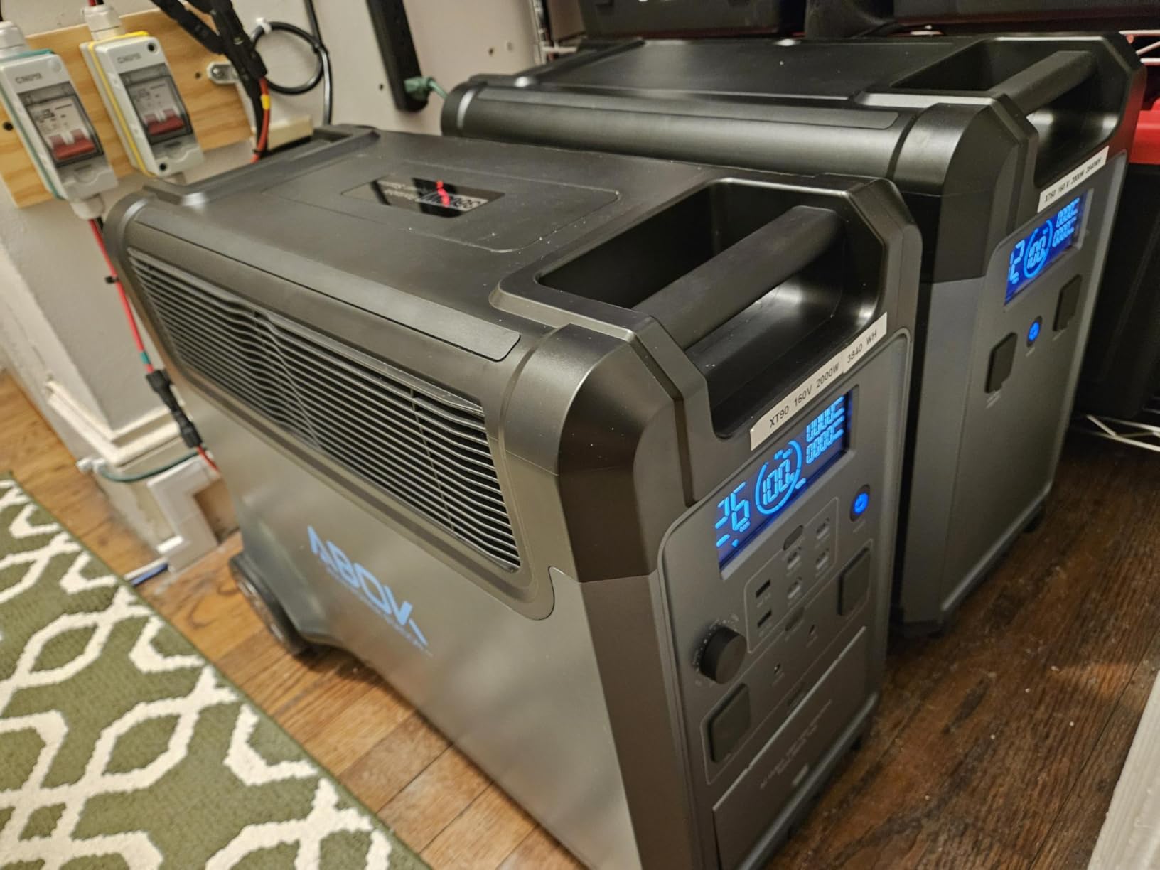 Geneverse Ark3600 Portable Power Station 3600W, 3840Wh LiFePO4 Battery | Expandable to 11520Wh, 3H Fast Charge, 15 Outlets, UPS 10ms, Home Backup customer photo 2