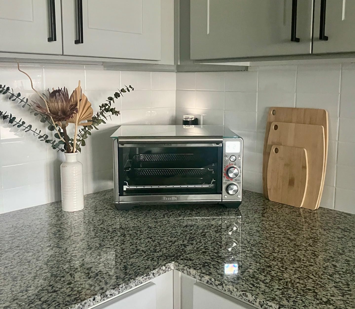 Smart Oven Air Fryer Compact, Brushed Stainless Steel customer photo 1