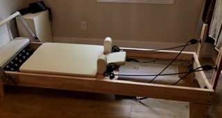 Professional Pilates Reformer Machine with Jumpboard, Reformer Box, and Foot Straps - Studio-Grade Pilates Equipment for Home Use, Adjustable Resistance & Smooth Glide System customer photo 1
