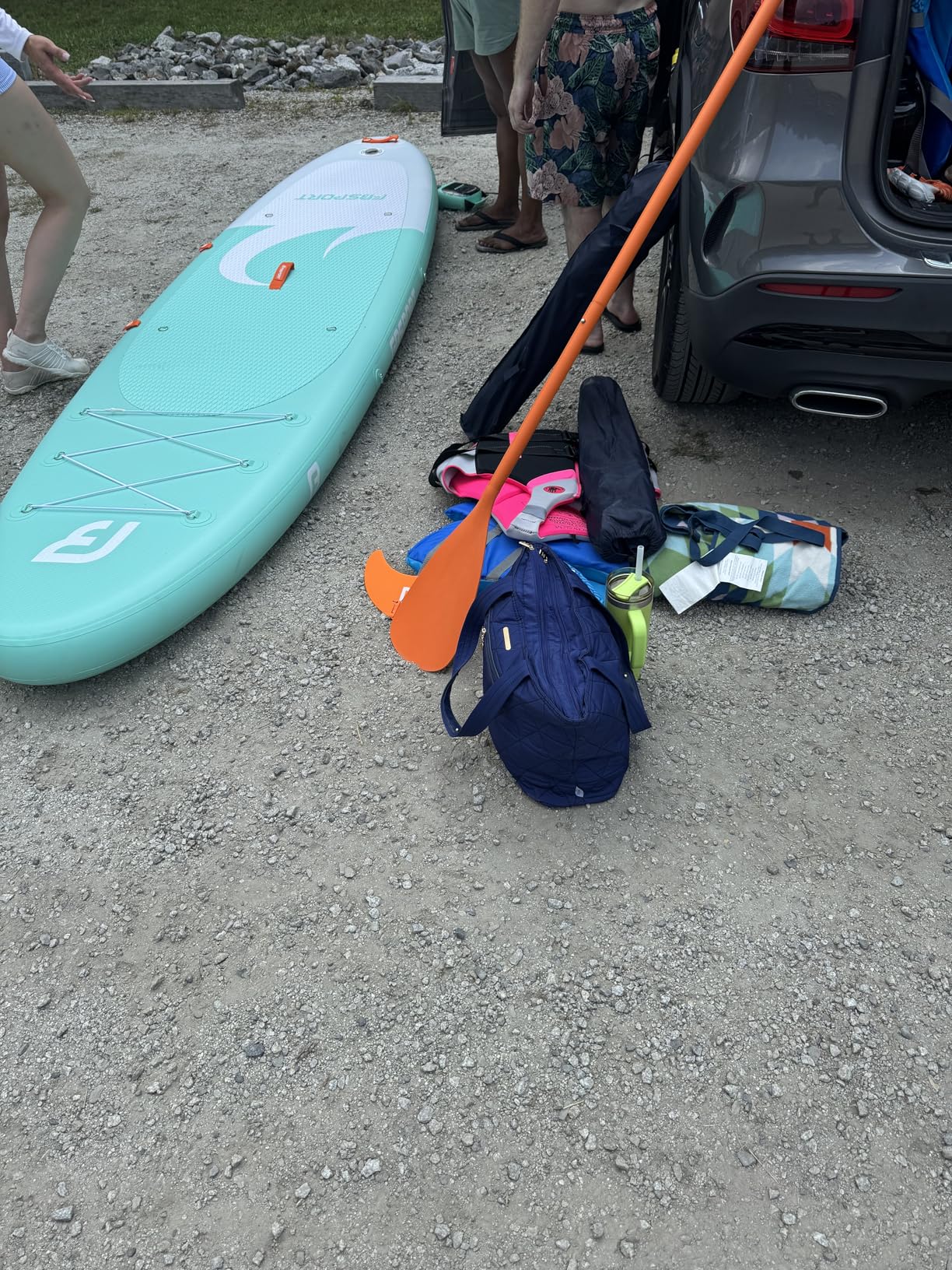 FBSPORT 11' Premium Stand Up Paddle Board, Yoga Board with SUP Accessories & Carry Bag | Wide Stance, Surf Control, Non-Slip Deck, Leash, Paddle and Pump for Youth & Adult customer photo 1