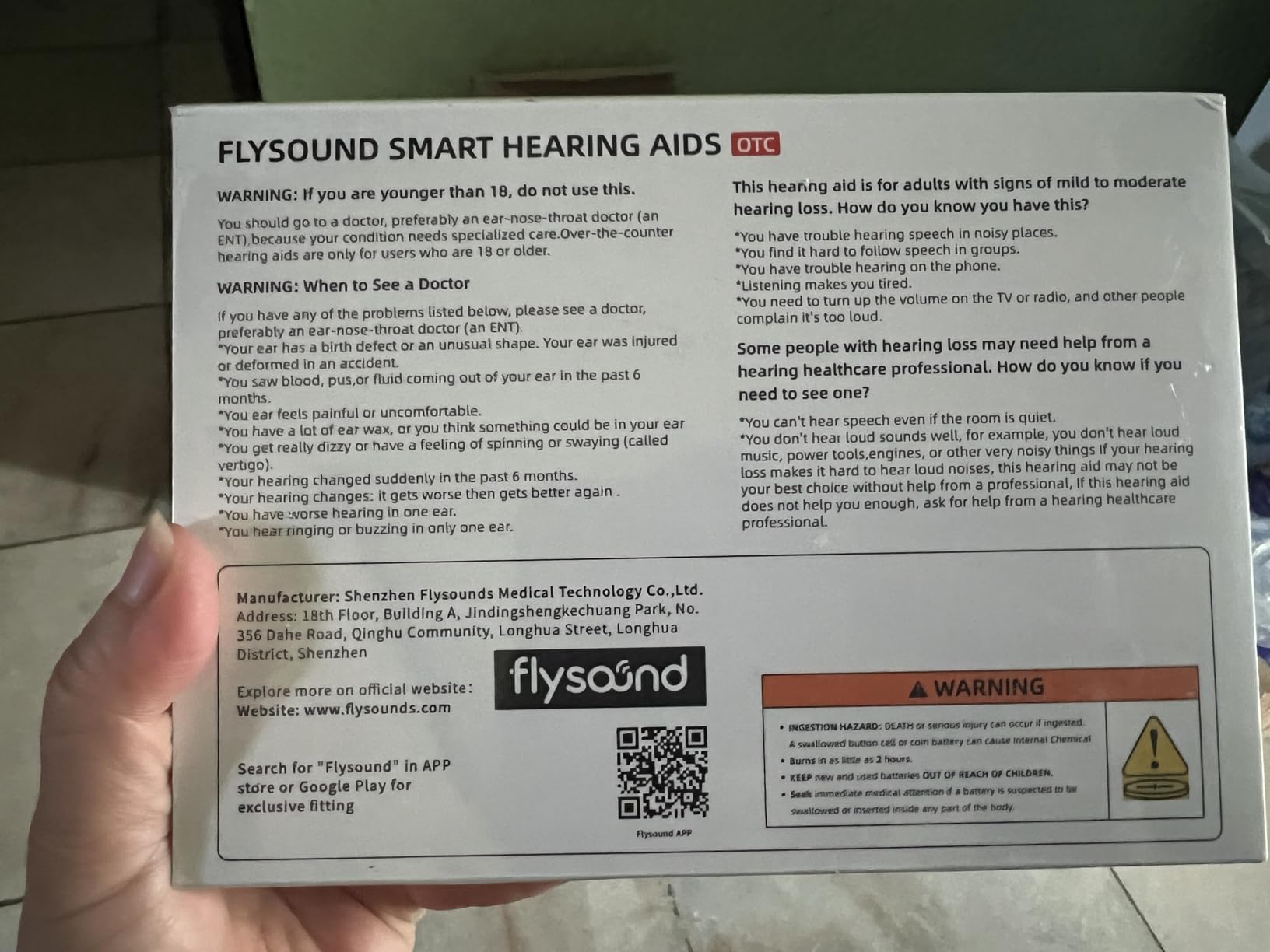 FLYSOUND Nature Pro (Upgraded Version) OTC Bluetooth Hearing Aids with FDA Registration for Seniors & Adults | Customized Hearing via APP & Tinnitus Masking | Up to 60dB Gain&Bluetooth Streaming customer photo 2