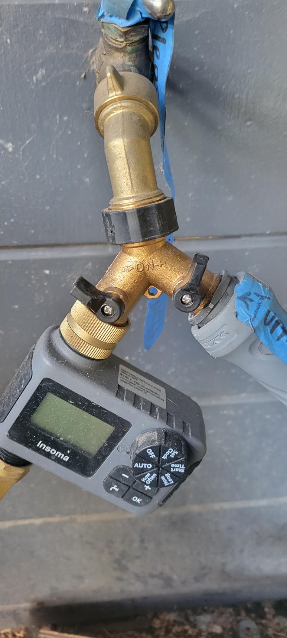 60Ft Drip Irrigation System with Smart Water Timer - Automatic Garden Watering Kit with Solid Brass Metal Connectors, 360° Adjustable Nozzles & Bendable Tubing for Garden, Greenhouse & Lawn customer photo 2