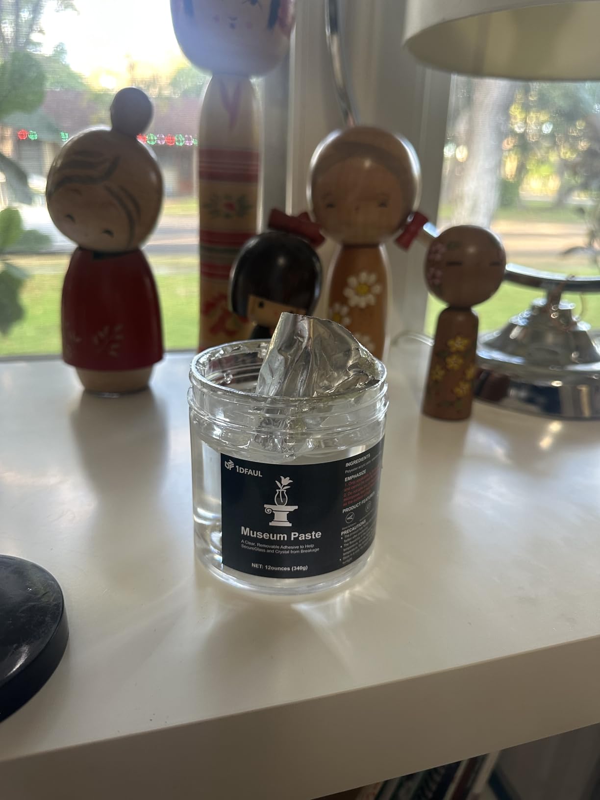 12 oz Exhibits Fixing Gel for Museum, Removable Clear Museum Paste Putty Wax, Reusable & No Residue, Fixed Collection Artifacts and Decorations to Prevent Vibration, Falling customer photo 2